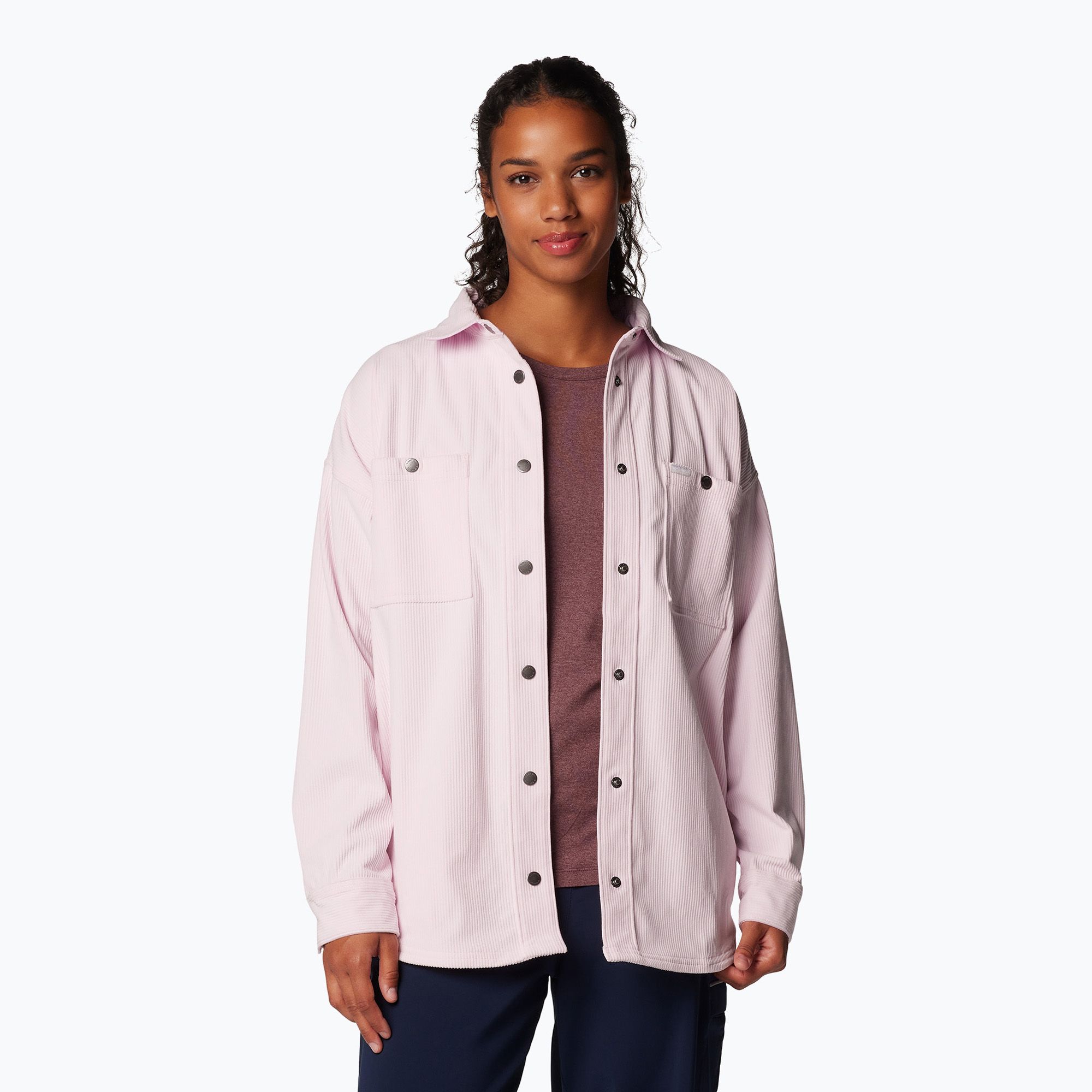 Koszula damska Columbia Blue Point Creek Corduro pink dawn 