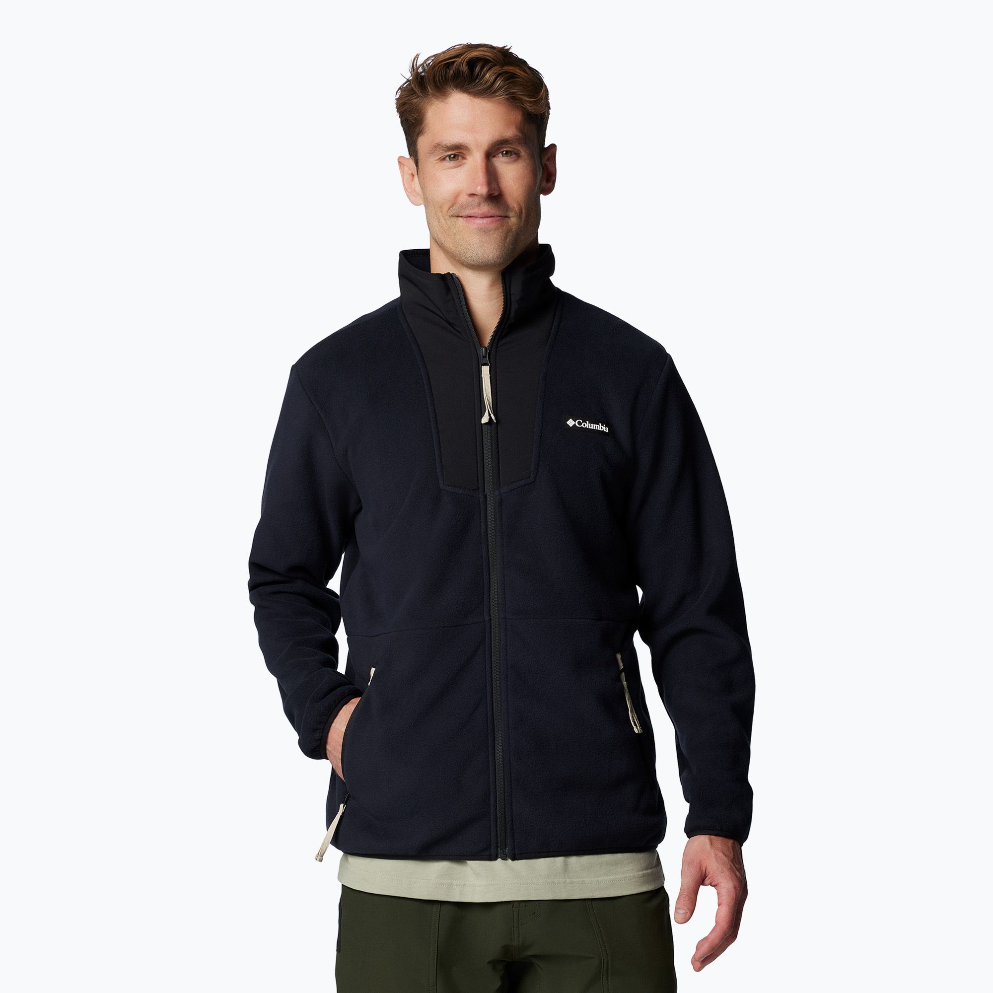 Bluza męska Columbia Sequoia Grove FZ Fleece black 