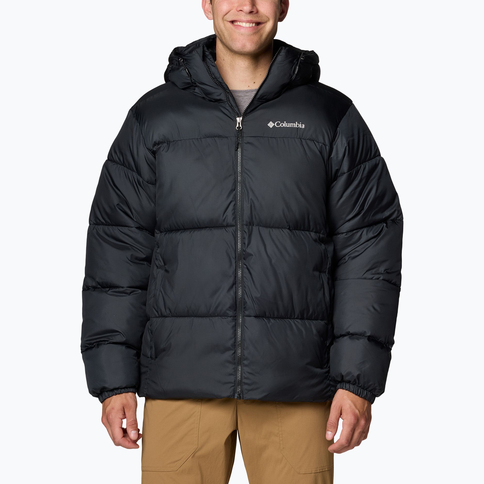 Kurtka męska Columbia Puffect II Hooded black 