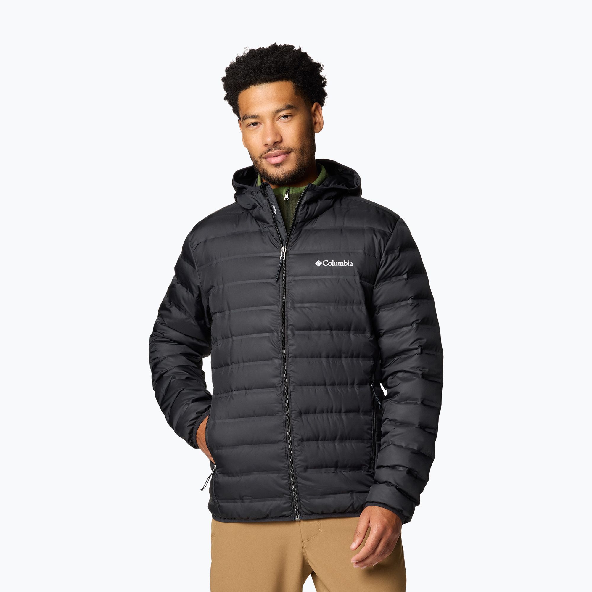 Kurtka puchowa męska Columbia Lake 22 II Down Hooded black 