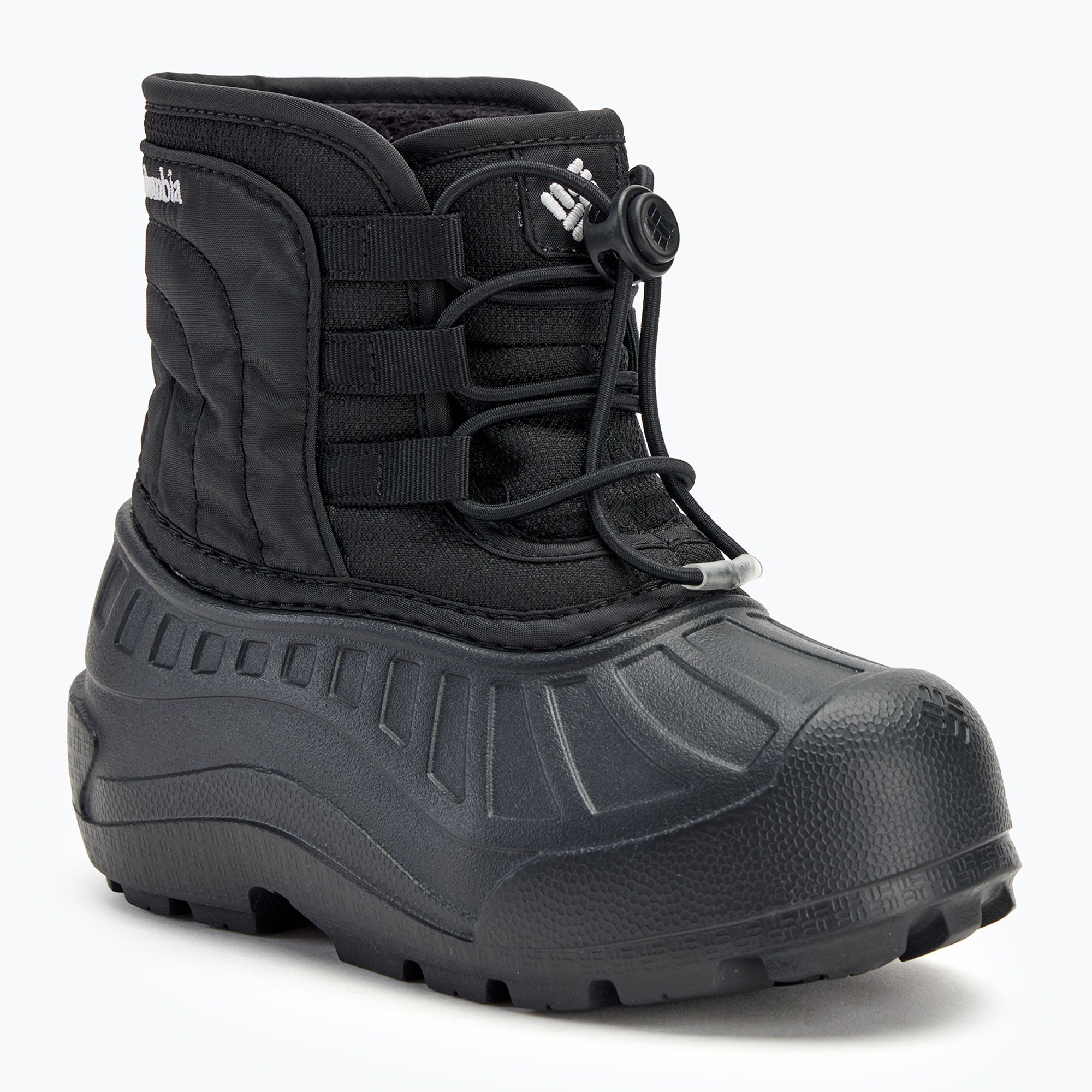 Śniegowce dziecięce Columbia Powderbug Snowlite Lace black/ white 