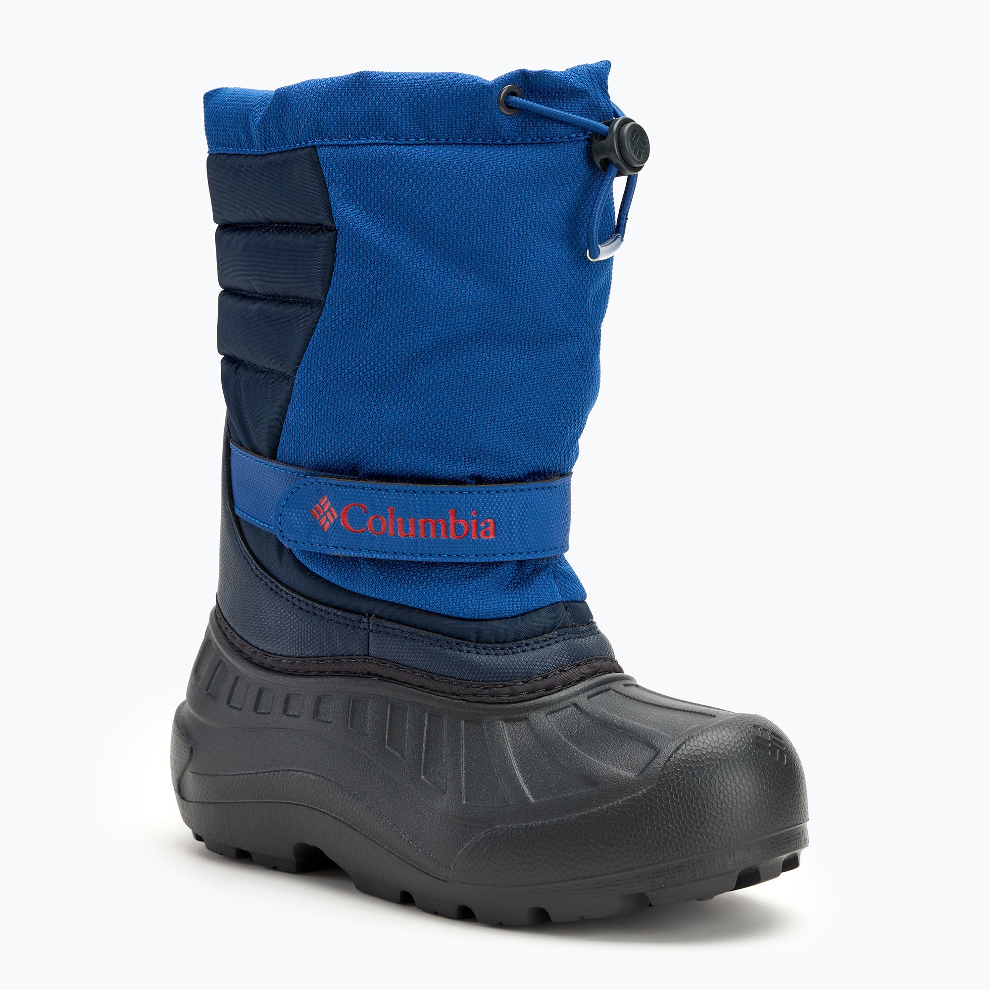 Śniegowce dziecięce Columbia Youth Powderbug Snowlite mountain blue/ spicy 