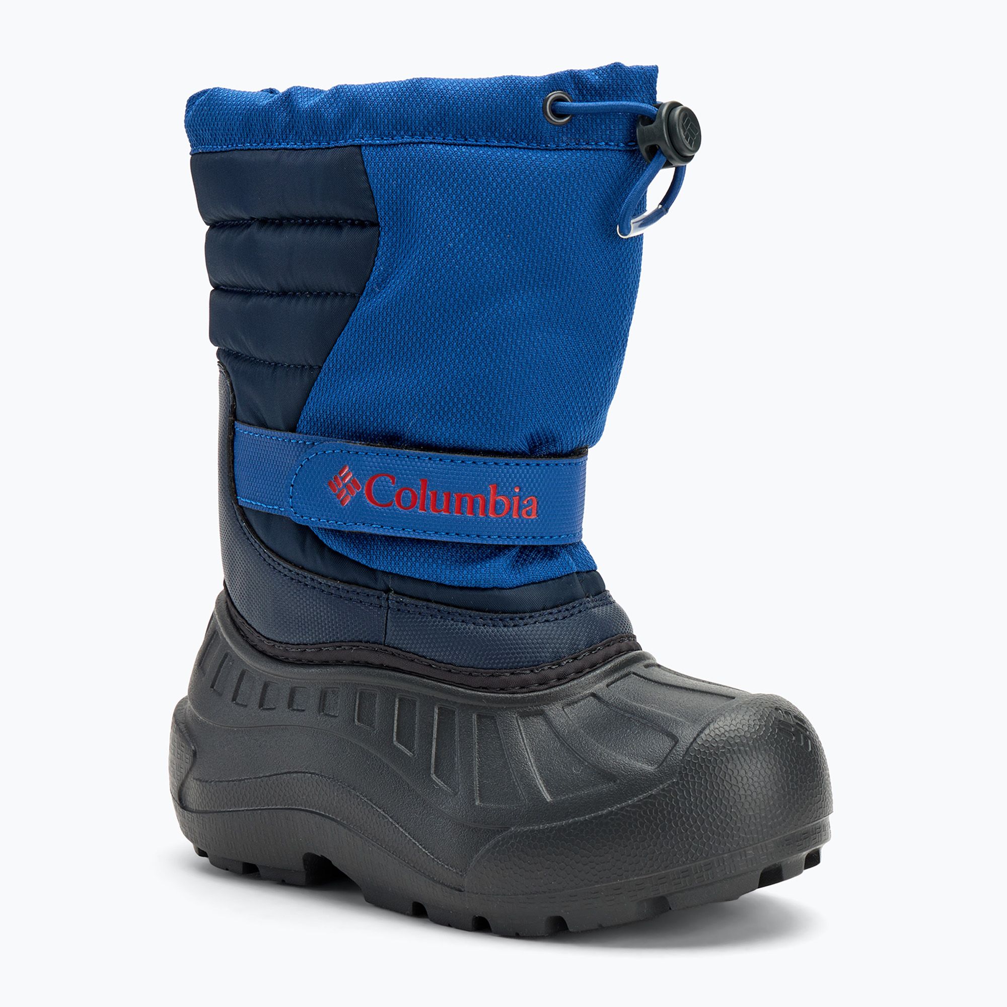 Śniegowce dziecięce Columbia Powderbug Snowlite mountain blue/ spicy 