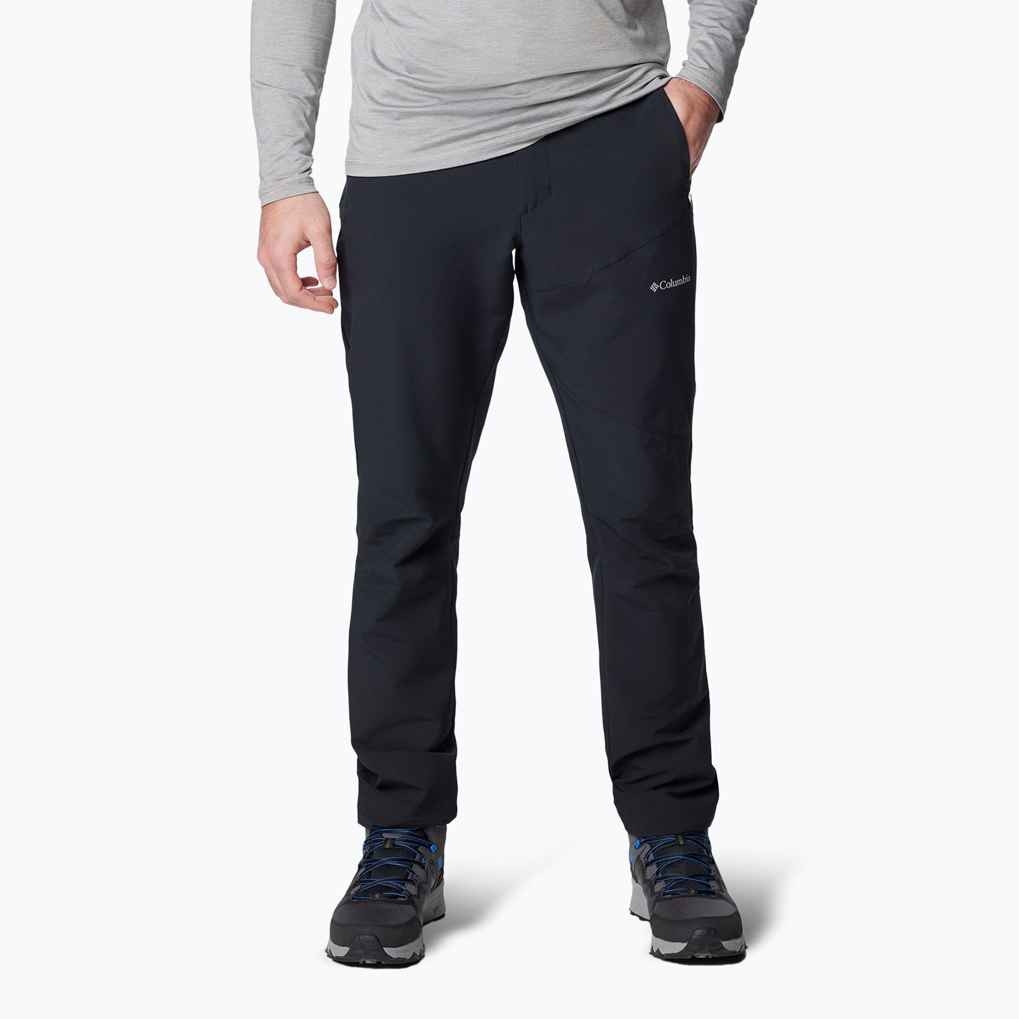 Spodnie softshell męskie Columbia Columbia Tech Softshell black 