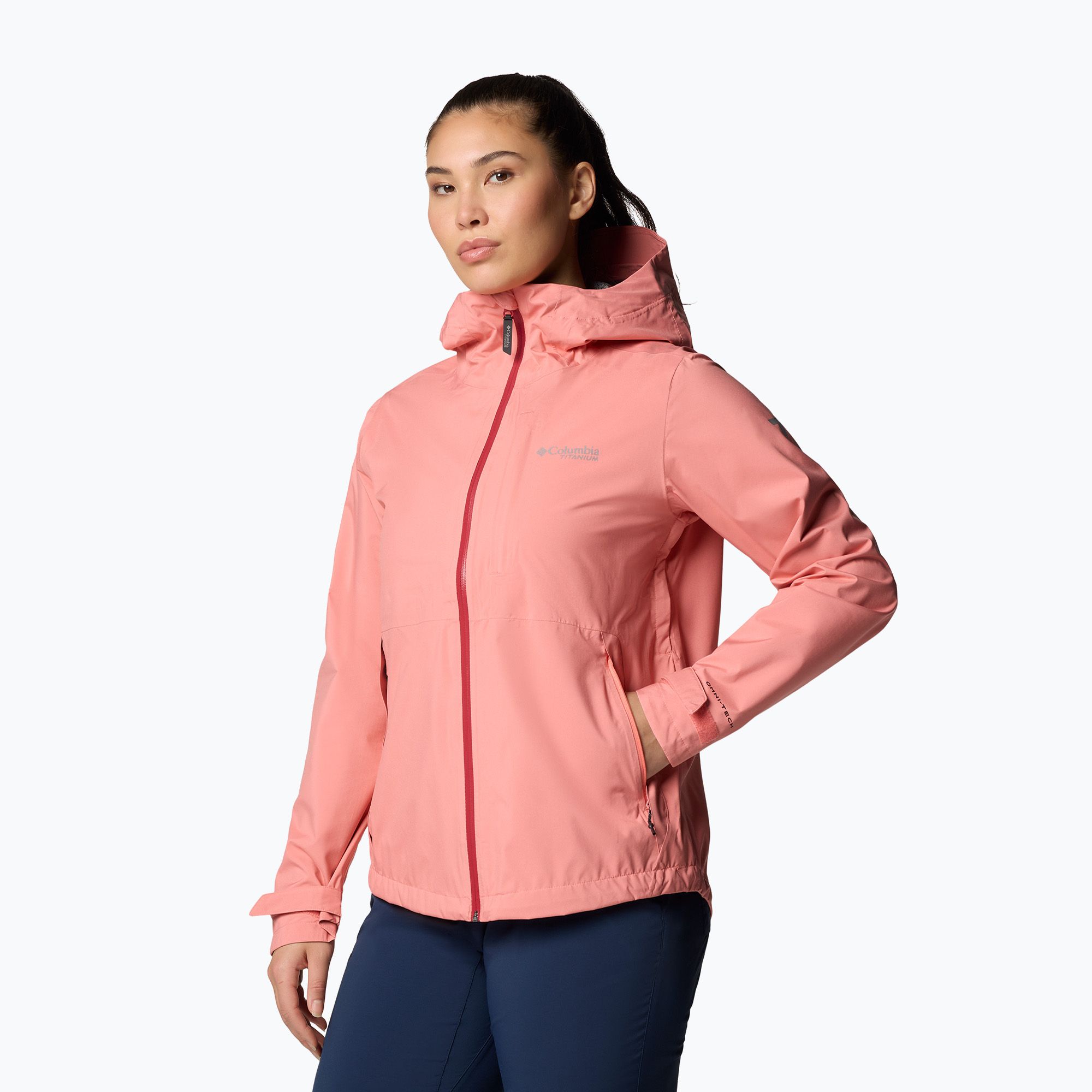 Kurtka przeciwdeszczowa damska Columbia Ampli-Dry II Shell alpenglow 