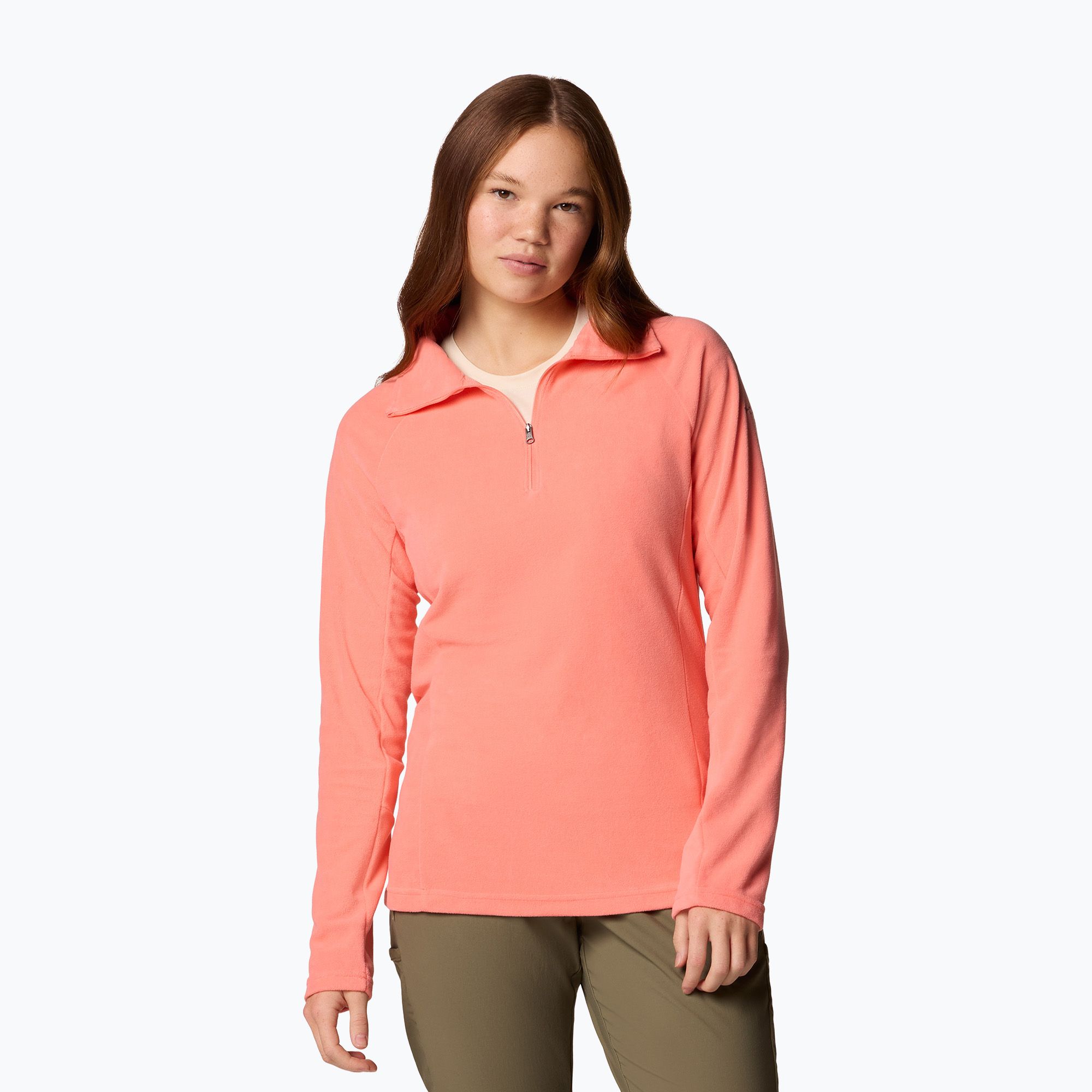 Bluza polarowa damska Columbia Glacial IV 1/2 Zip alpenglow 