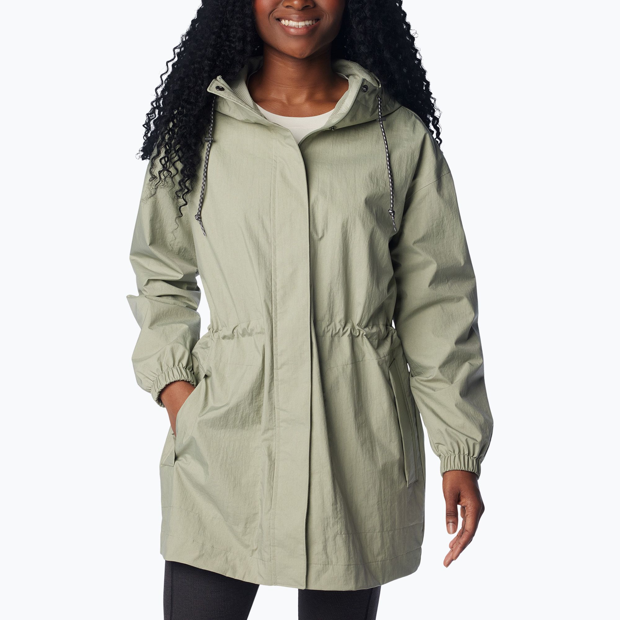 Kurtka hybrydowa damska Columbia Splash Side II parka safari crinkle 