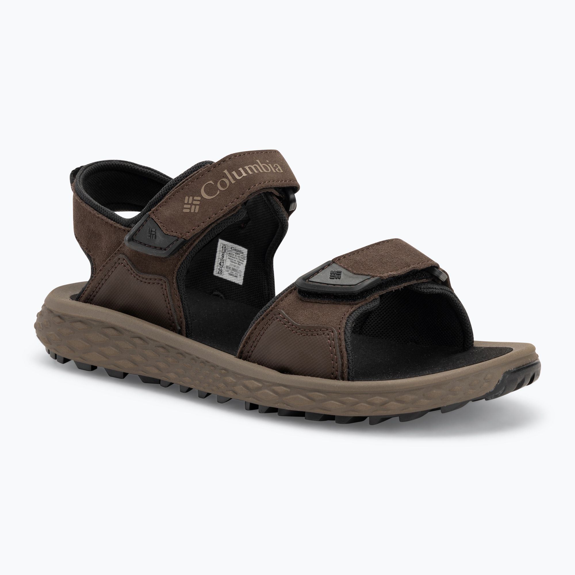 Sandały męskie Columbia Konos Hiker 2-Strap cordovan/black 