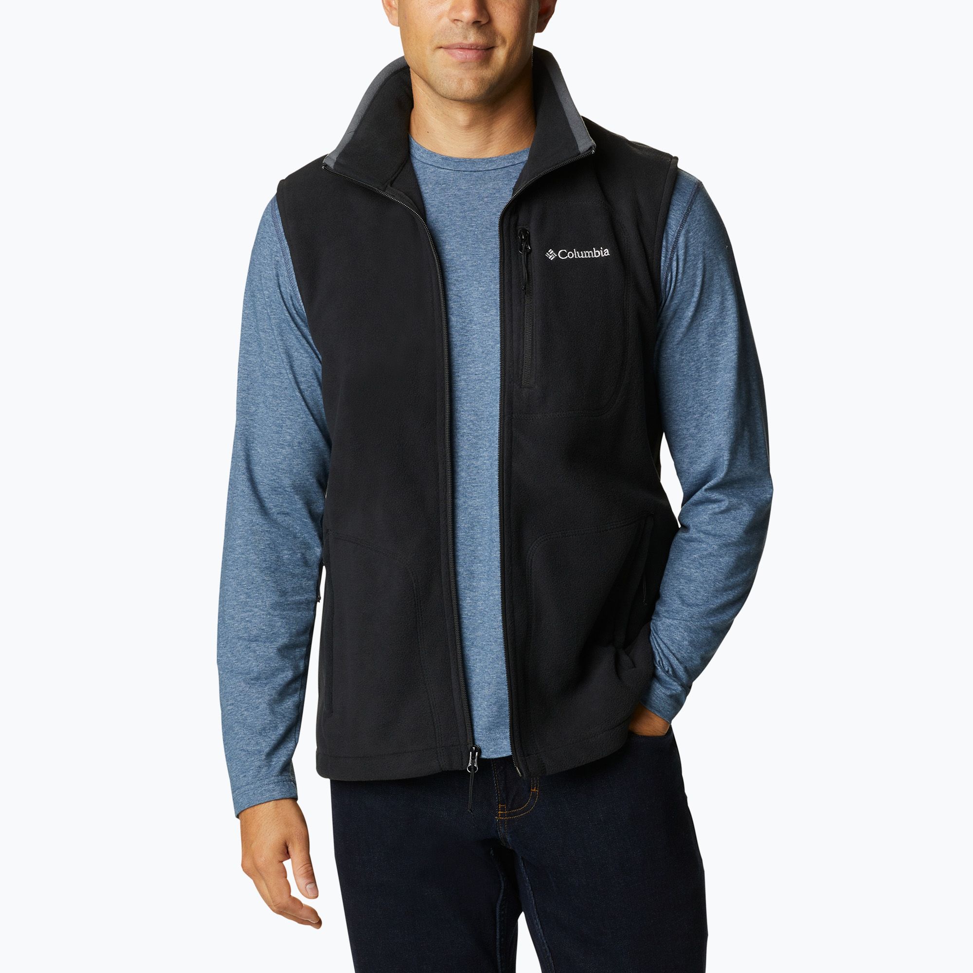 Bezrękawnik męski Columbia Fast Trek Fleece black 