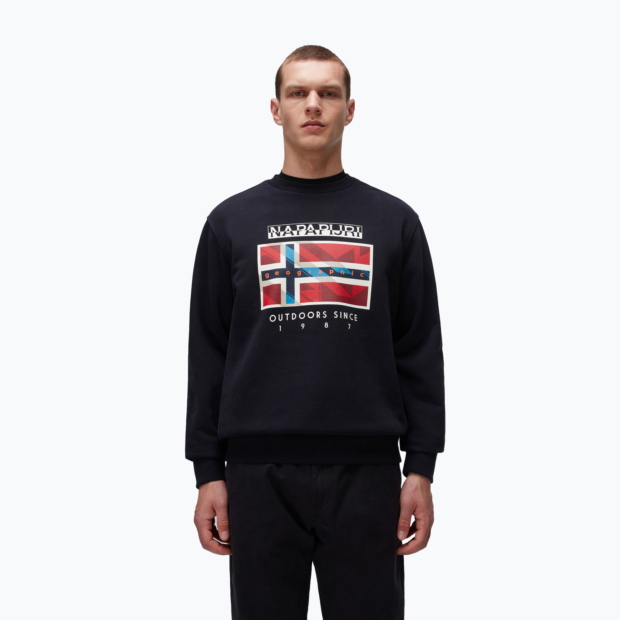 Bluza męska Napapijri B-Dorees C black 041 