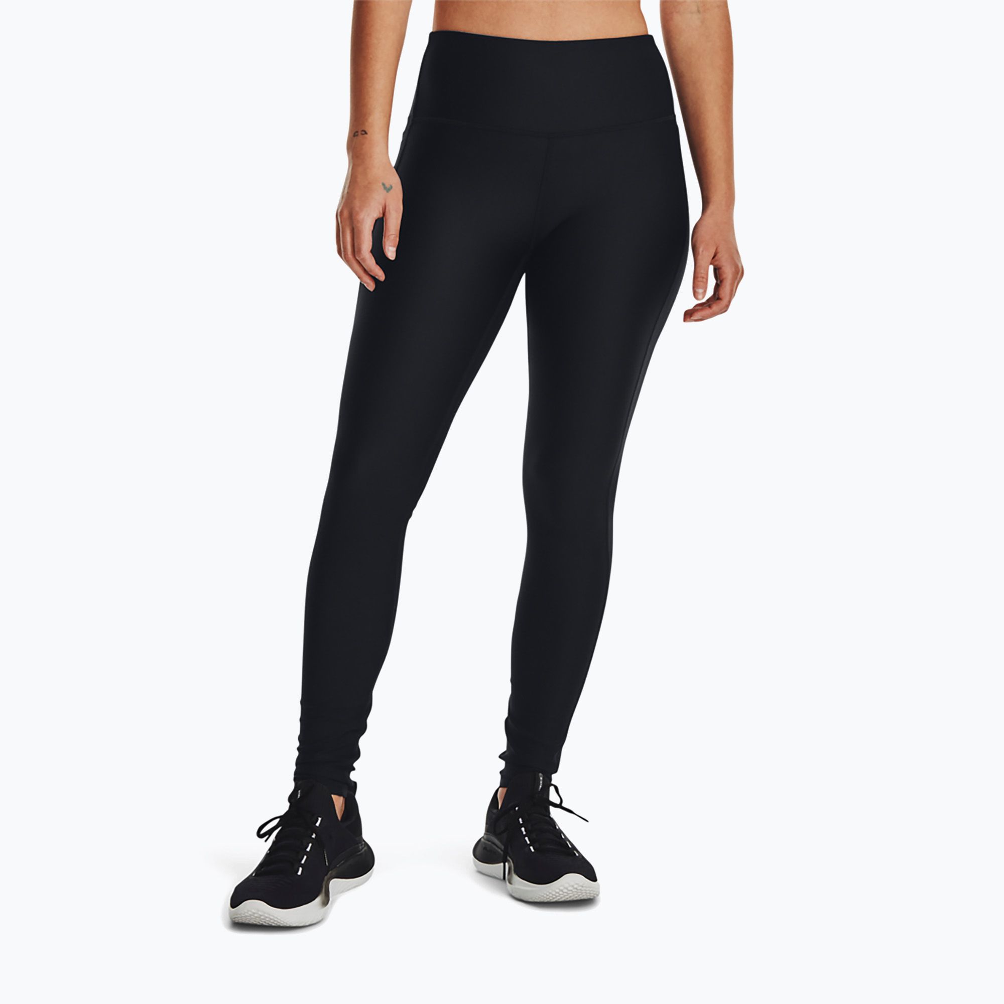 Legginsy treningowe damskie Under Armour Armour Branded black/white 