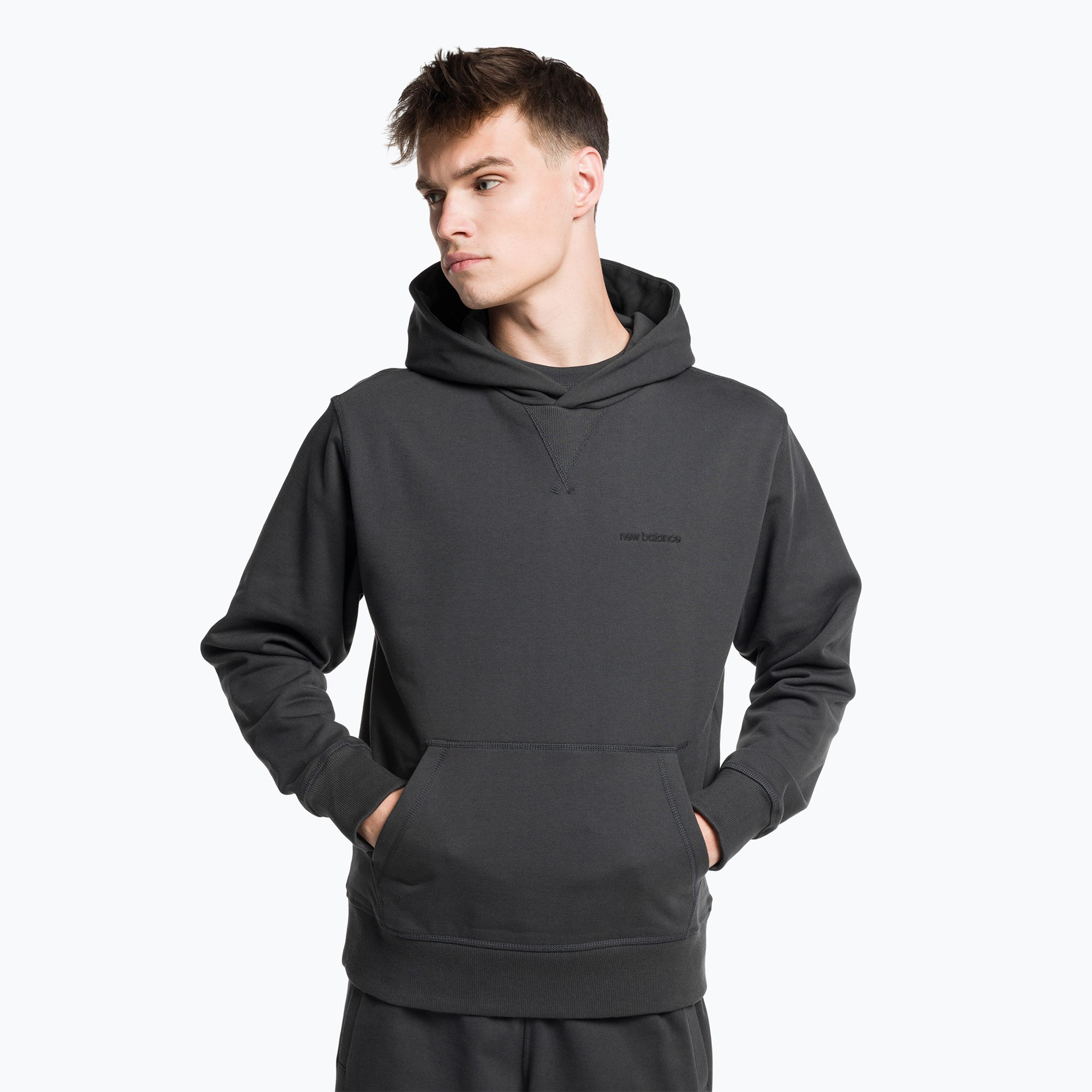 Bluza męska New Balance Athletics Nature State Hoodie phantom 