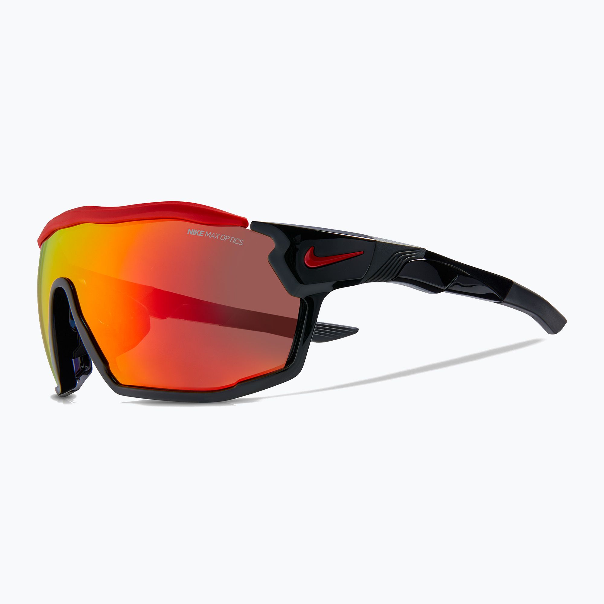 Okulary przeciwsłoneczne Nike Show X Rush black/red mirror 