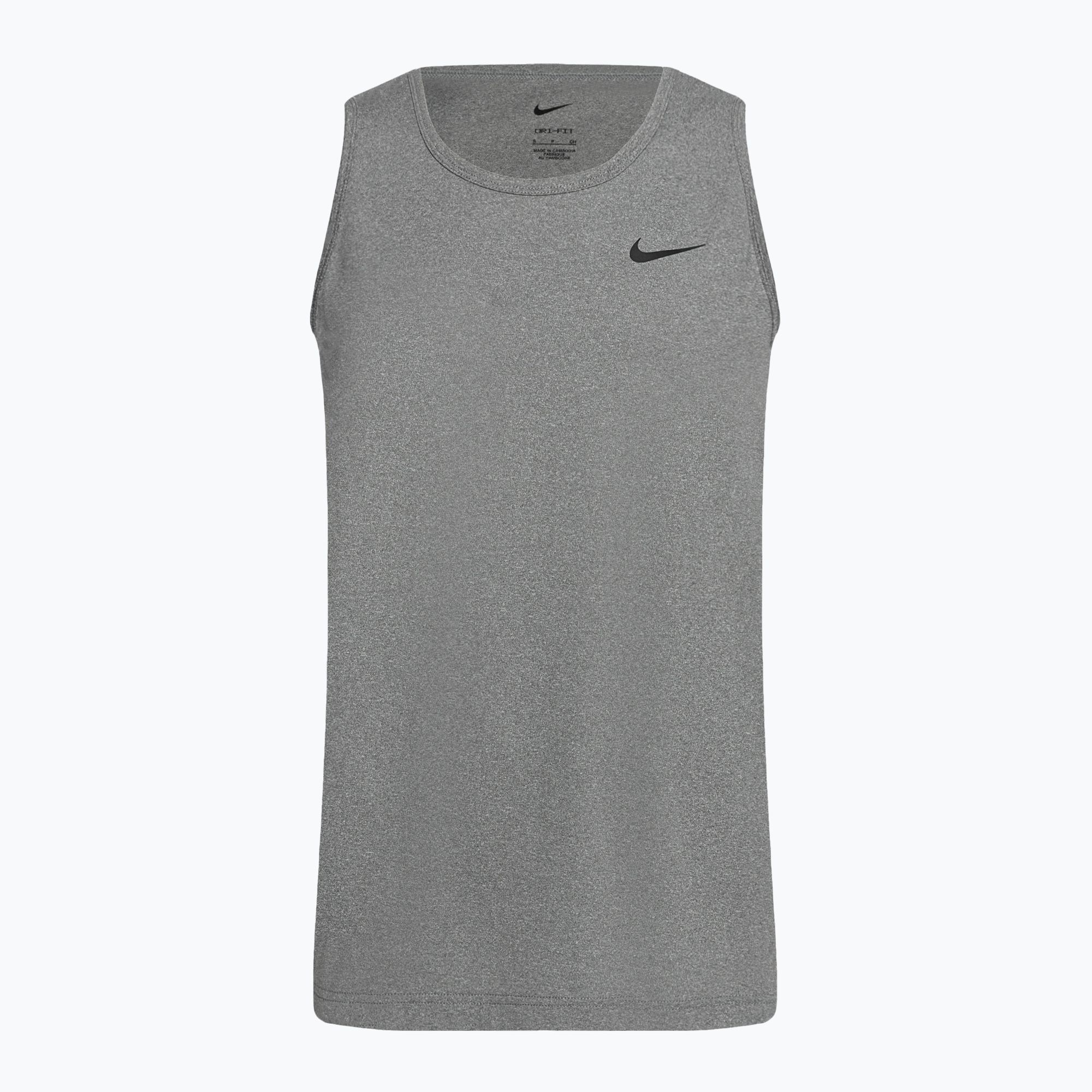 Koszulka treningowa męska Nike Dri-Fit Hyverse smoke grey/heather/black 