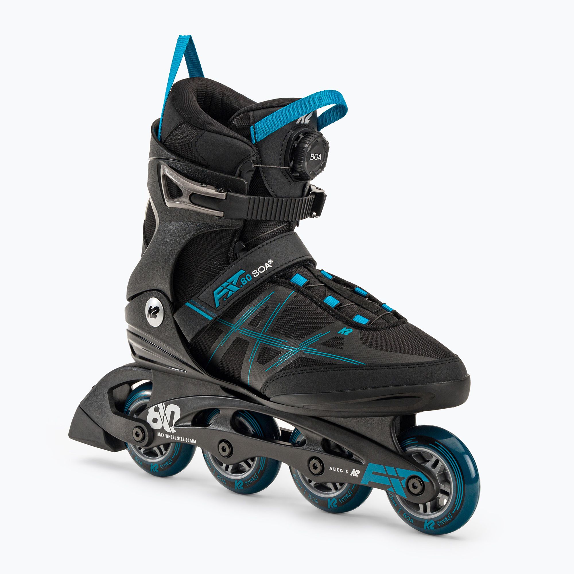 Rolki męskie K2 F.I.T. 80 Pro black/blue 