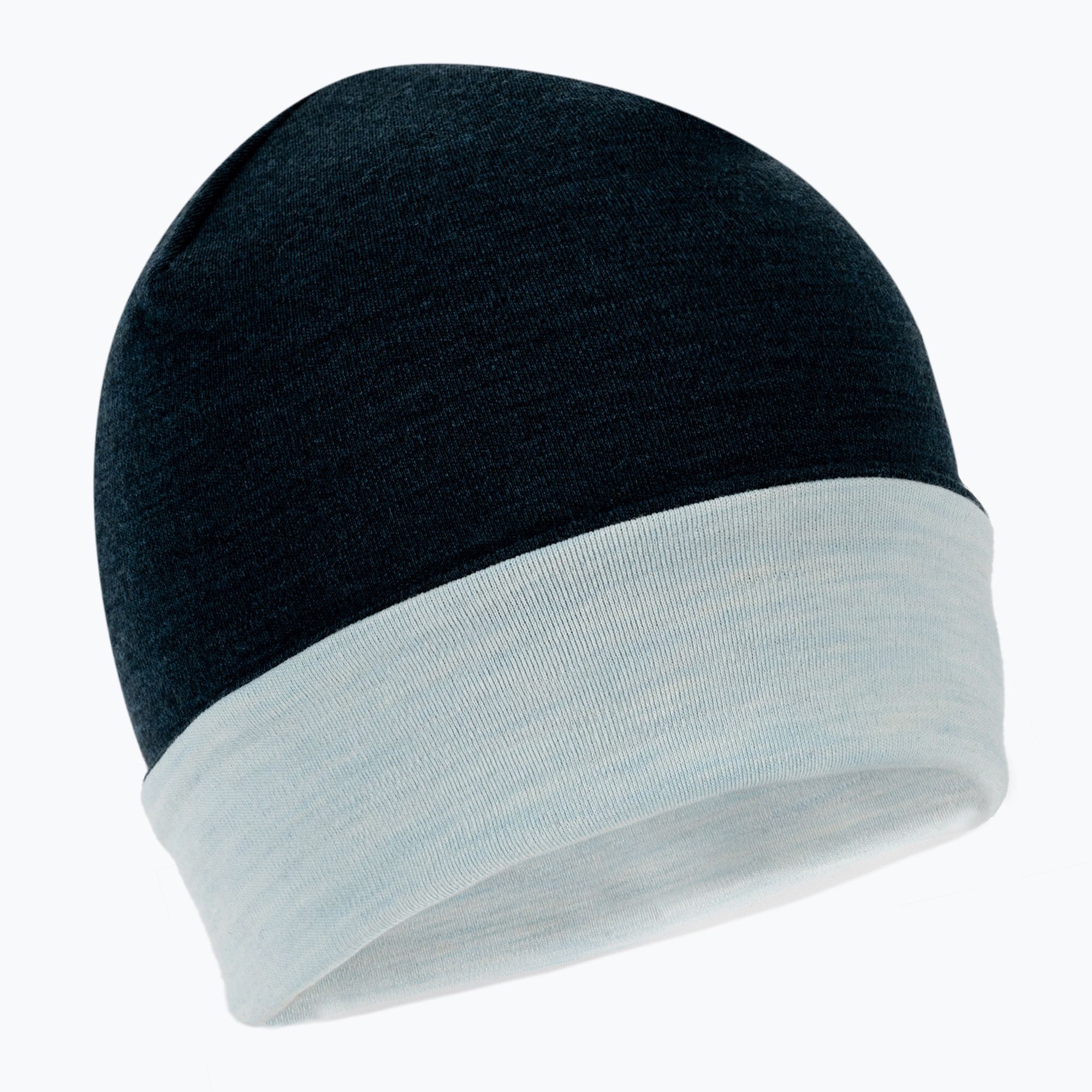 Czapka zimowa Smartwool Merino Reversible Cuffed twilight blue heather 