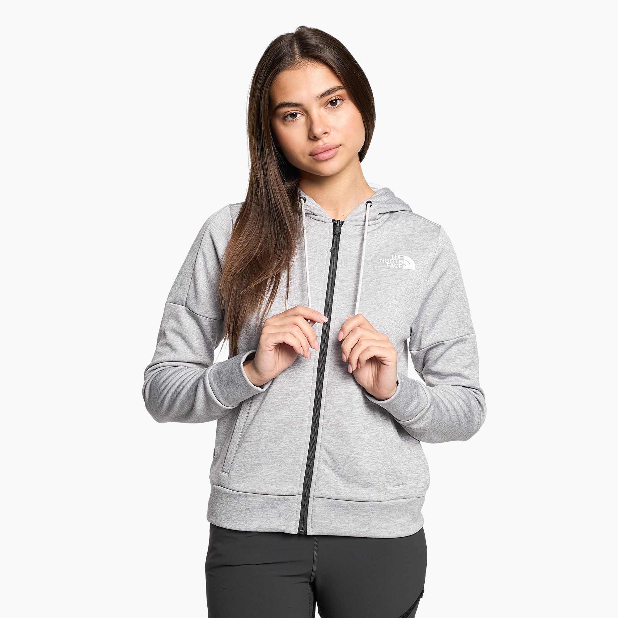 Bluza damska The North Face Reaxion Fleece light grey heather 