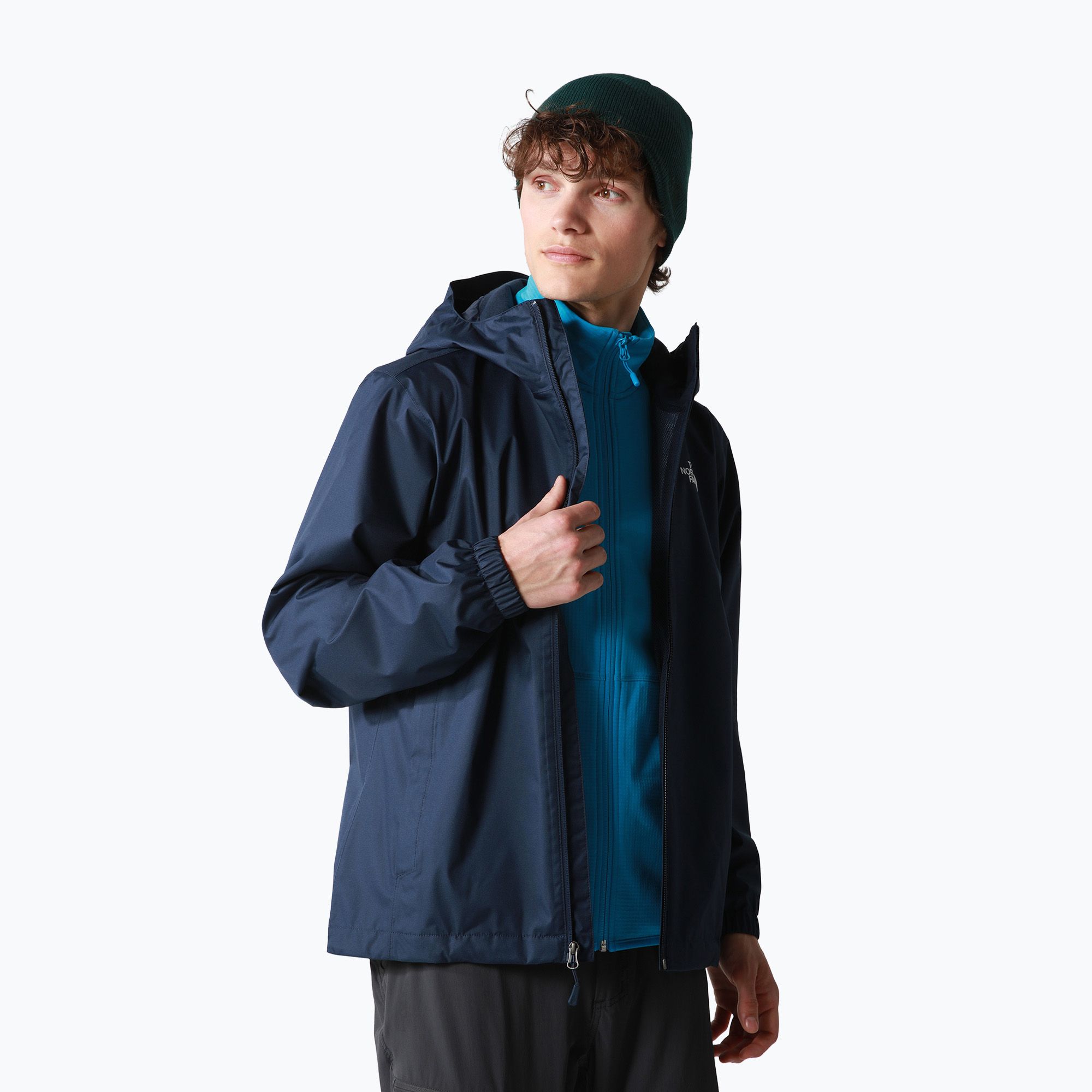Kurtka przeciwdeszczowa męska The North Face Quest summit navy 