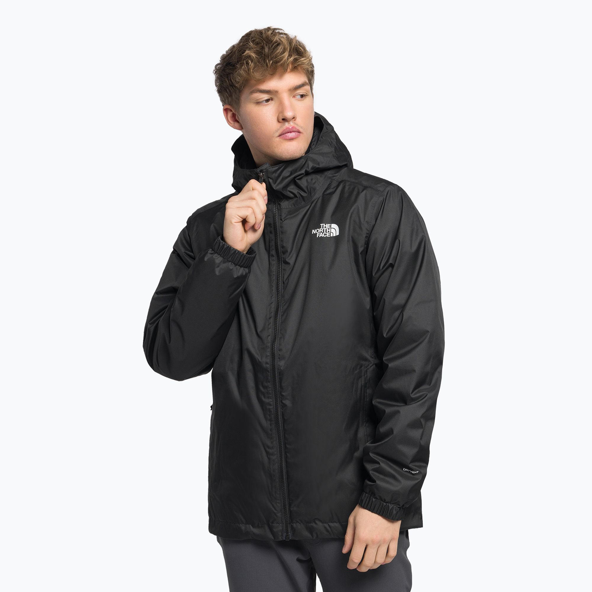 Kurtka przeciwdeszczowa męska The North Face Quest Insulated black/white 