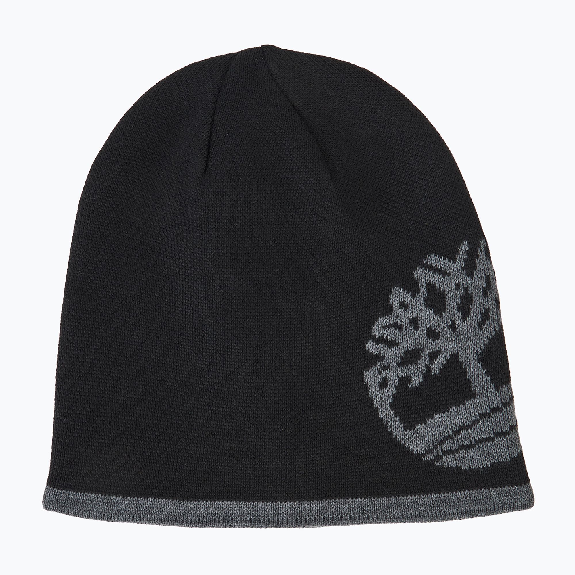 Czapka zimowa męska Timberland Reversible Logo Beanie black 