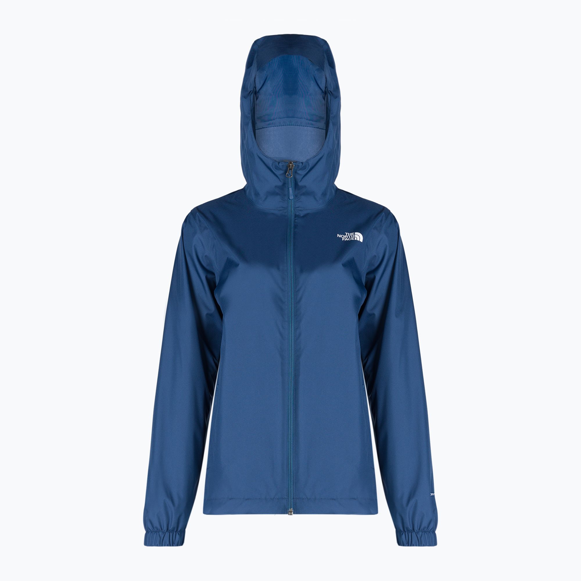 Kurtka przeciwdeszczowa damska The North Face Quest shady blue/white 