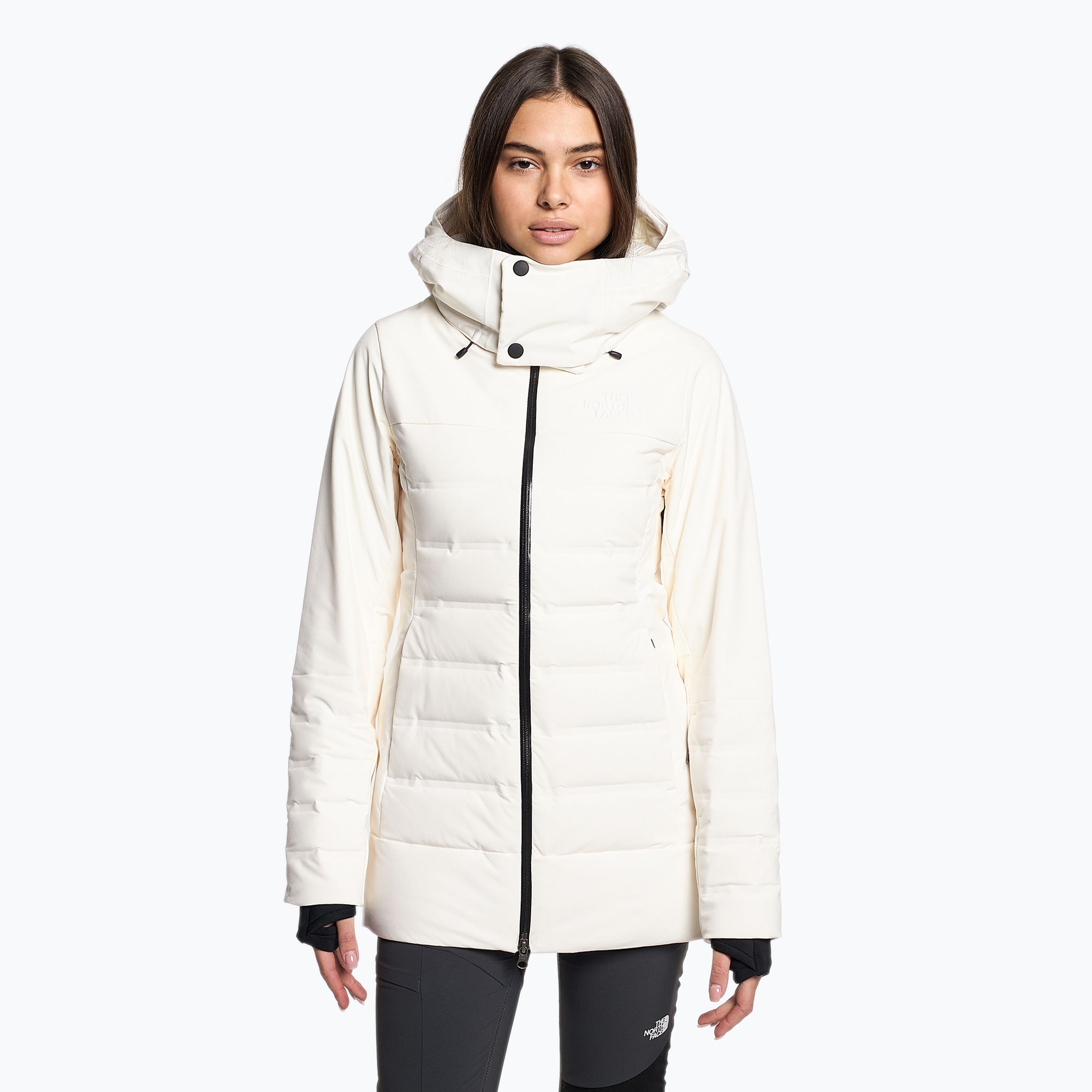 Kurtka damska The North Face Disere Down Parka gardenia white 