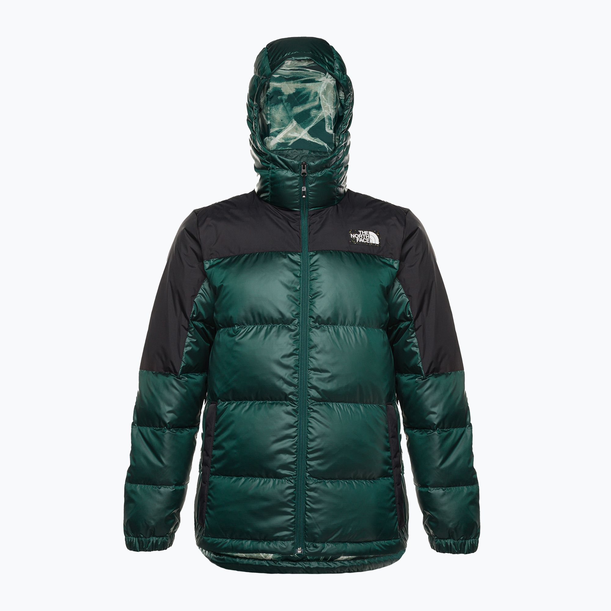 Kurtka puchowa męska The North Face Diablo Recycled Down Hoodie pondorosa green/black 