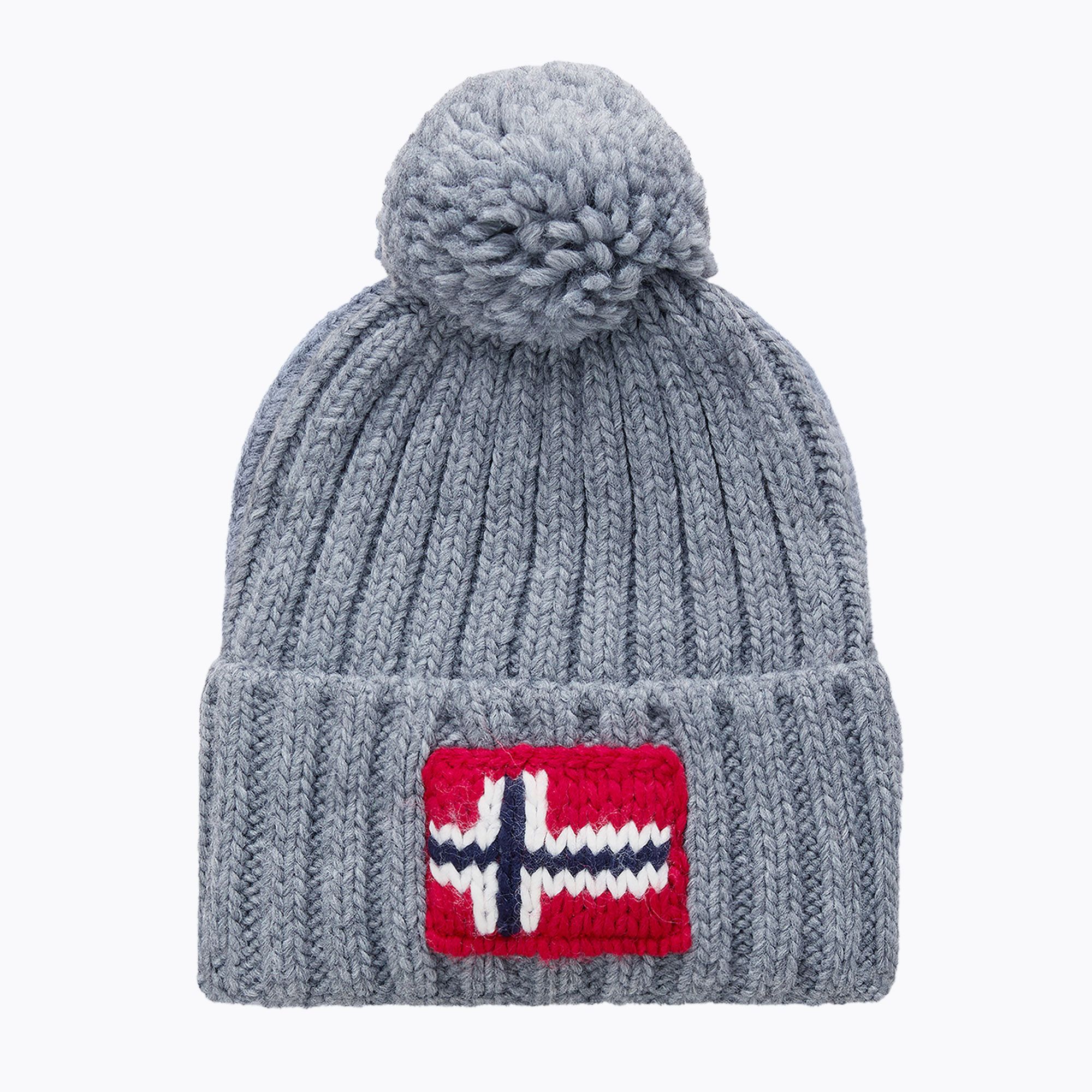Czapka zimowa męska Napapijri Semiury 5 medium grey melange 