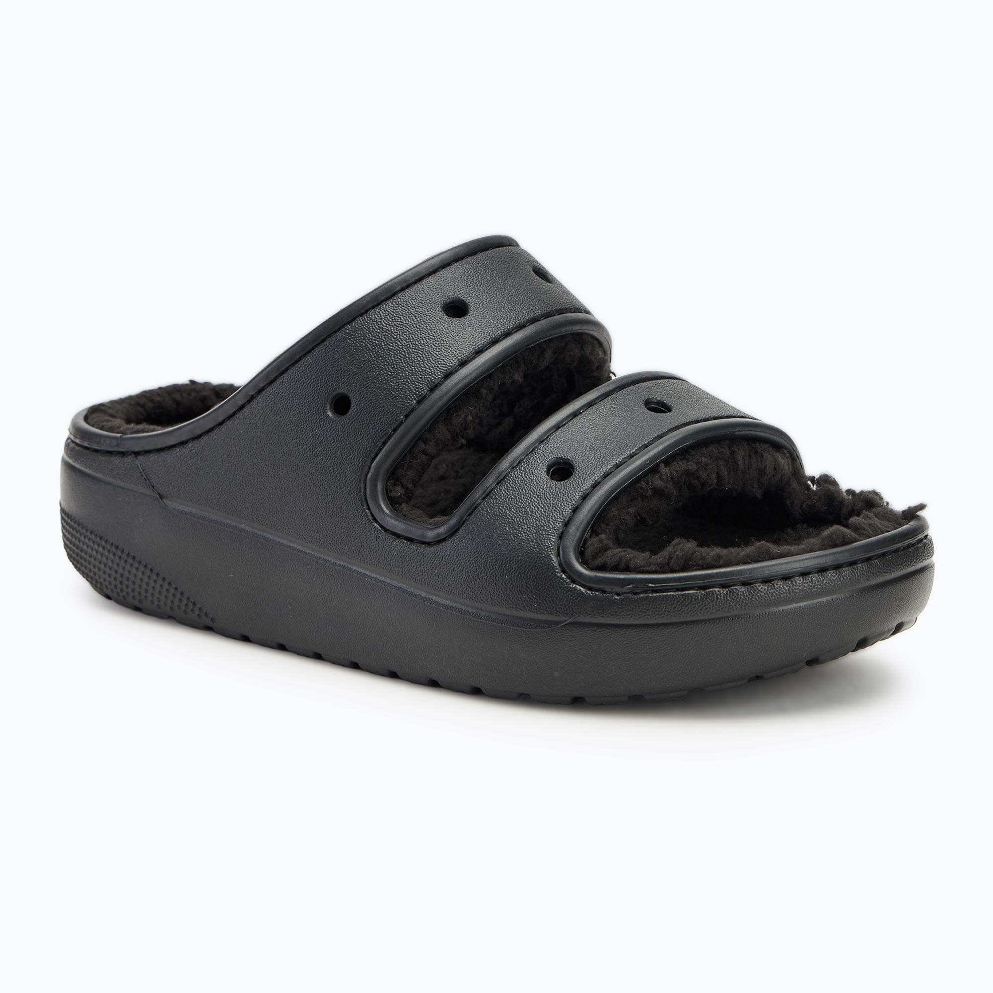 Klapki Crocs Classic Cozzzy Sandal black/black 