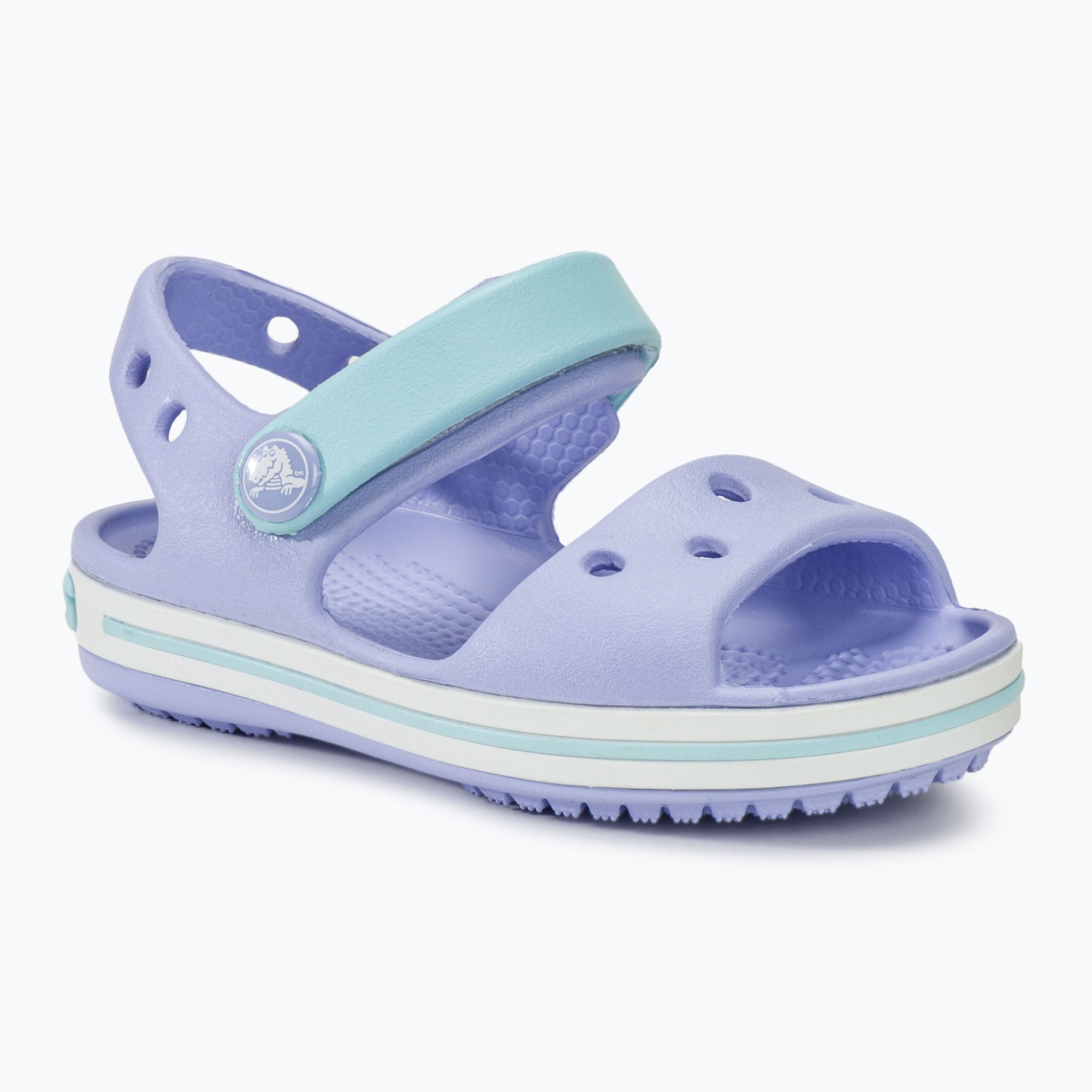 Sandały dziecięce Crocs Crocband Sandal Kids moon jelly 