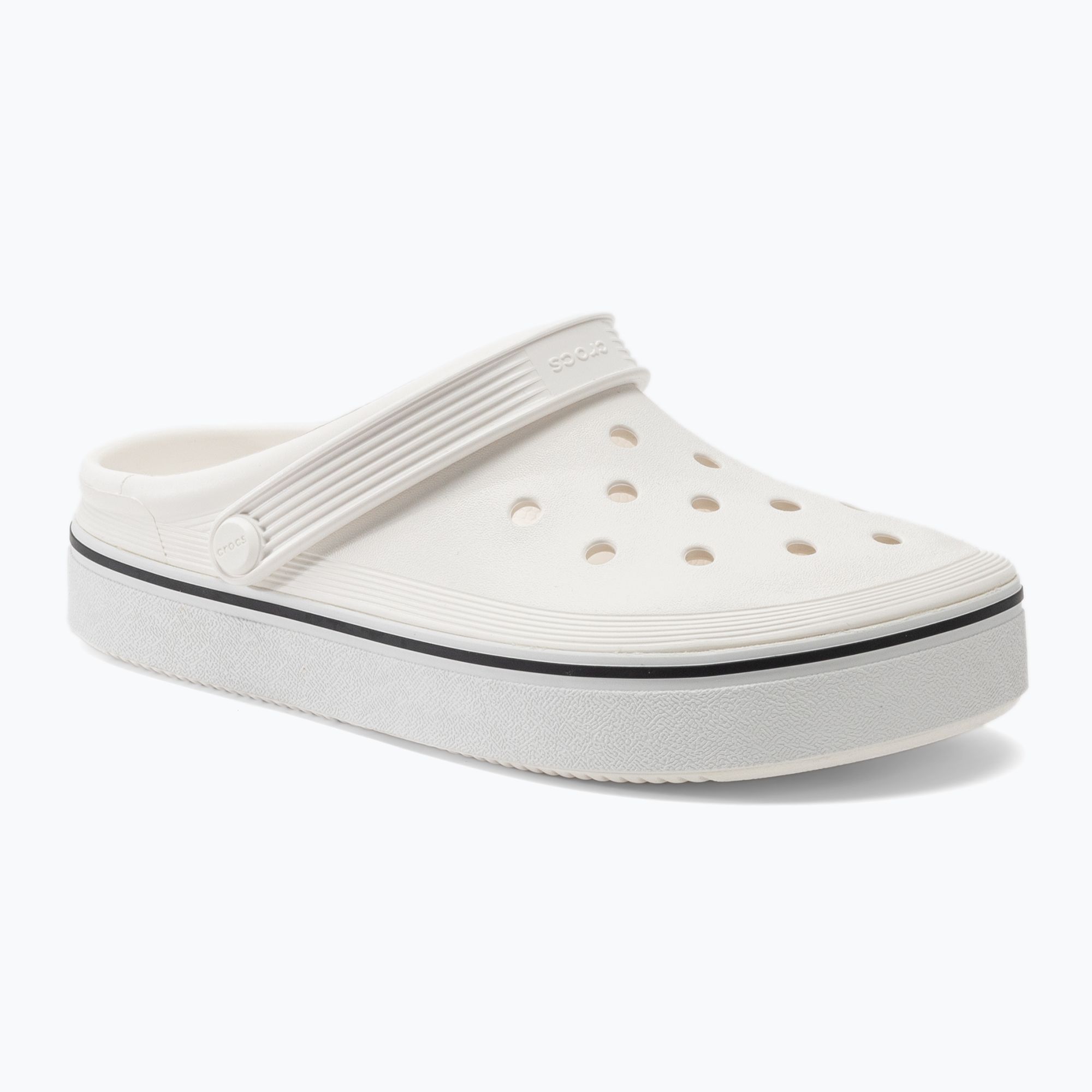 Klapki męskie Crocs Crocband Clean Of Court Clog white 