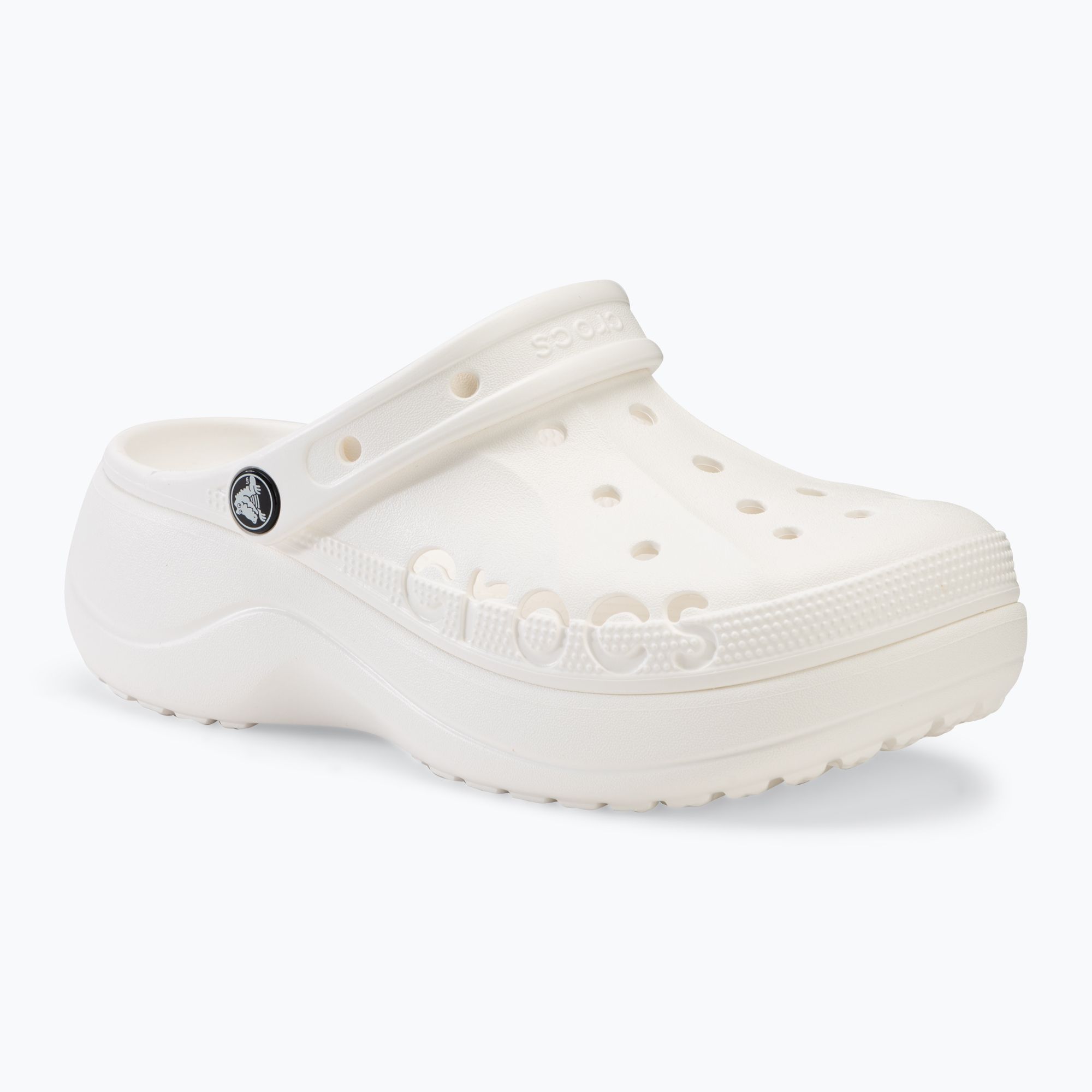 Klapki Crocs Baya Platform Clog white 