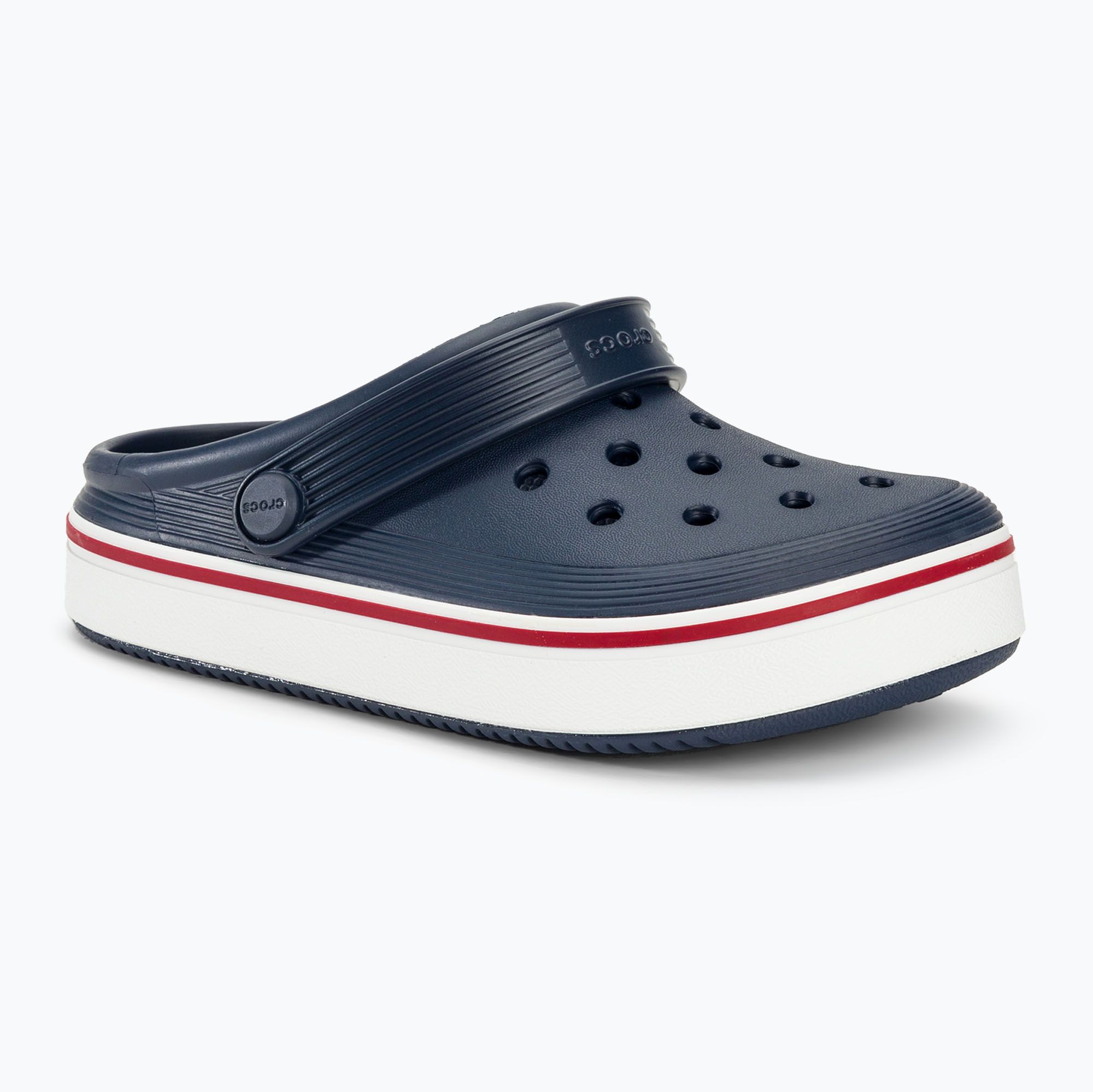Klapki Crocs Crocband Clean Off Court Clog Kids navy/pepper 