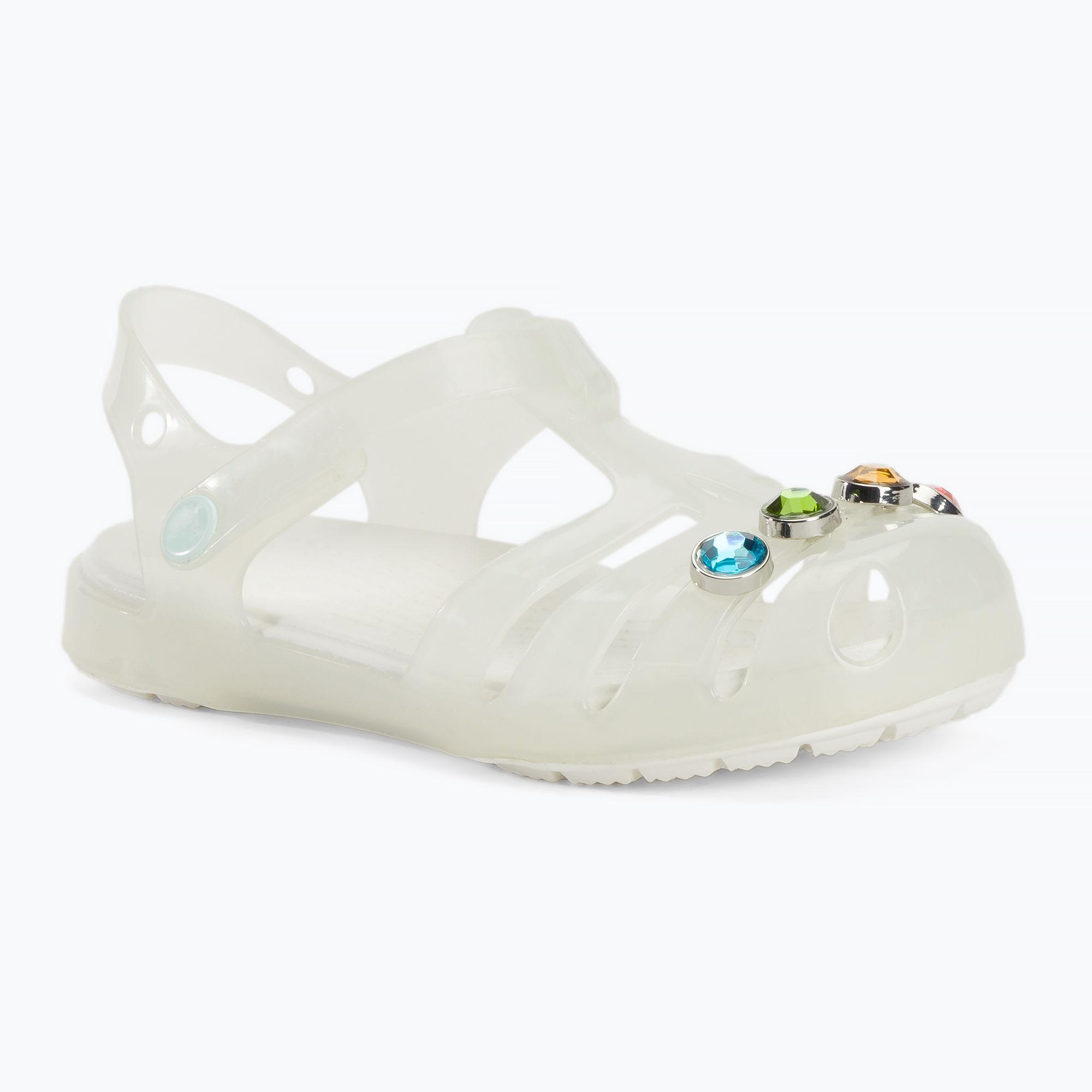 Sandały dziecięce Crocs Isabella Charm Toddler white 