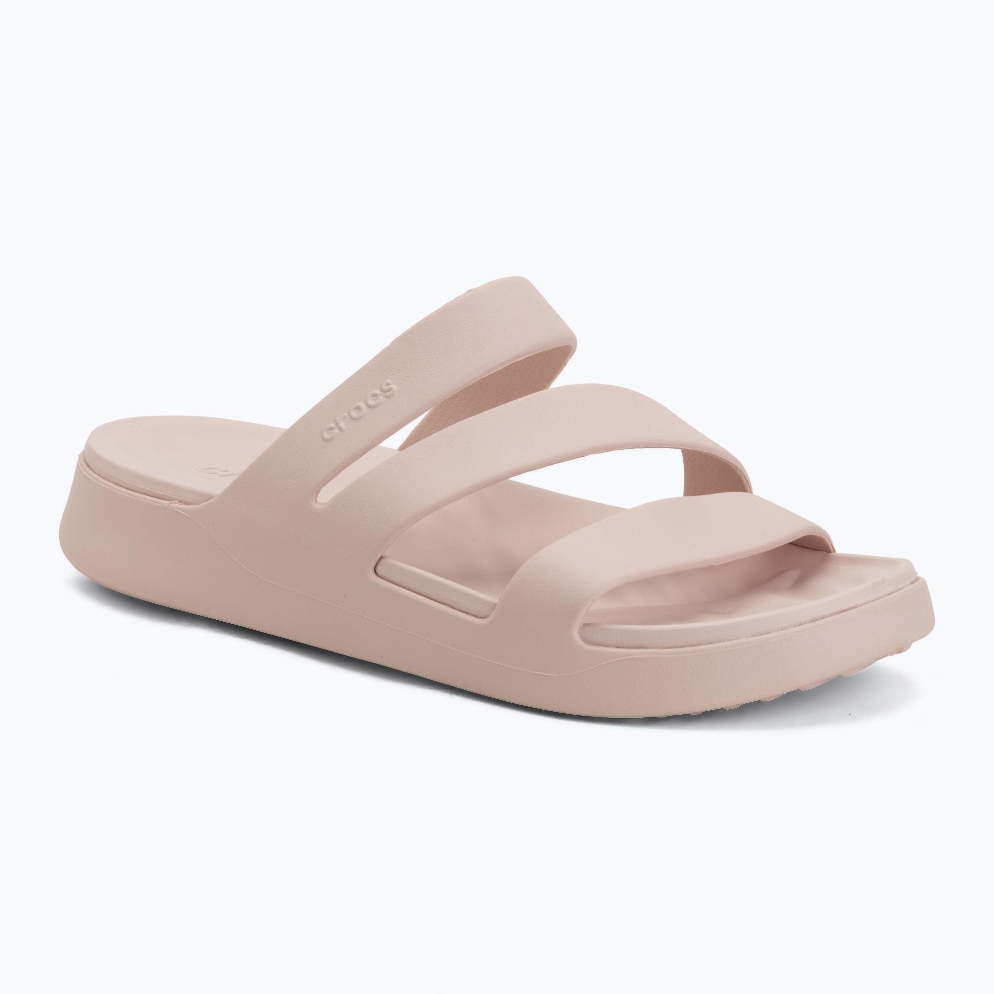 Klapki damskie Crocs Getaway Strappy quartz (209587-6UR) - Sportano.pl