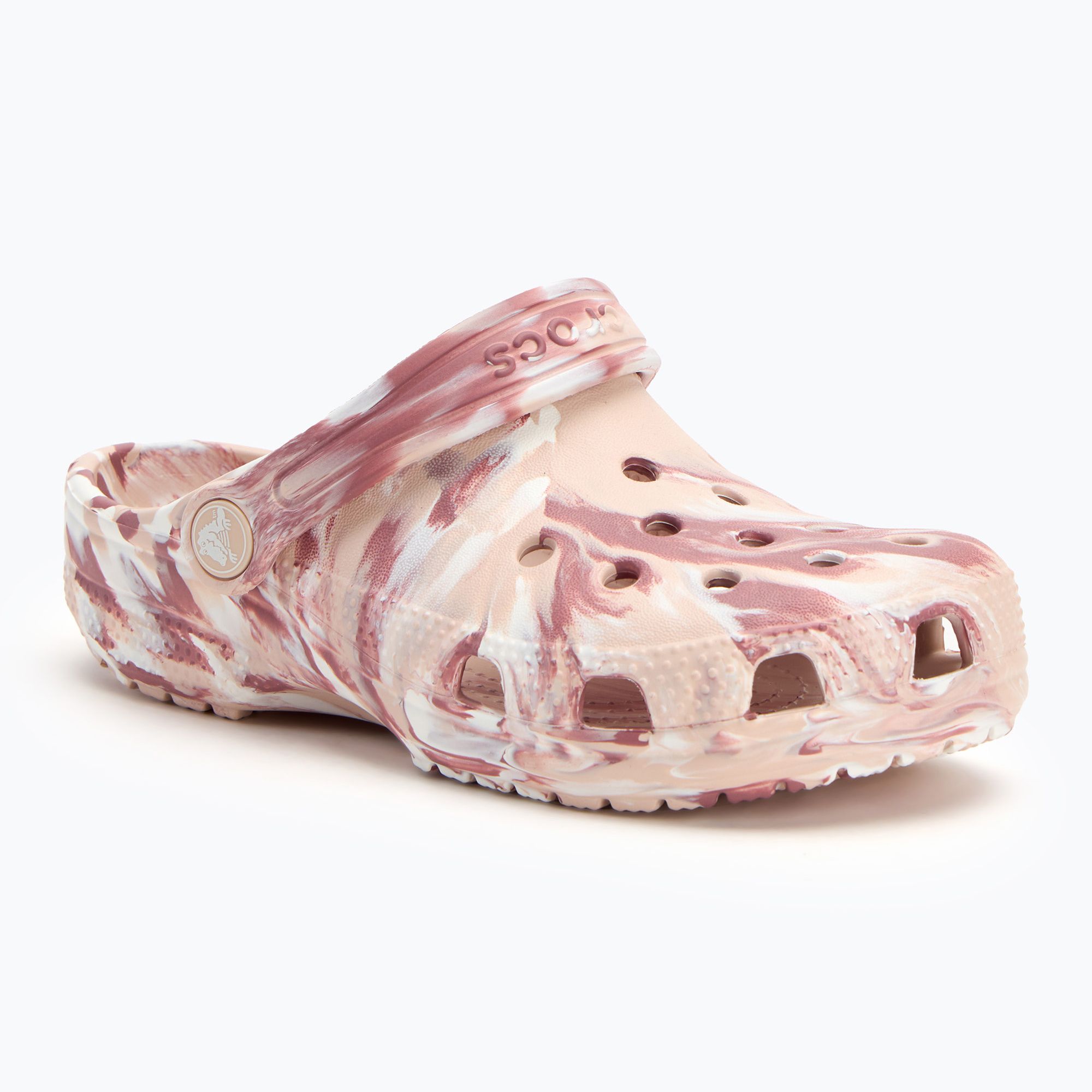 Klapki dziecięce Crocs Classic Marbled Clog Kids quartz/multi 