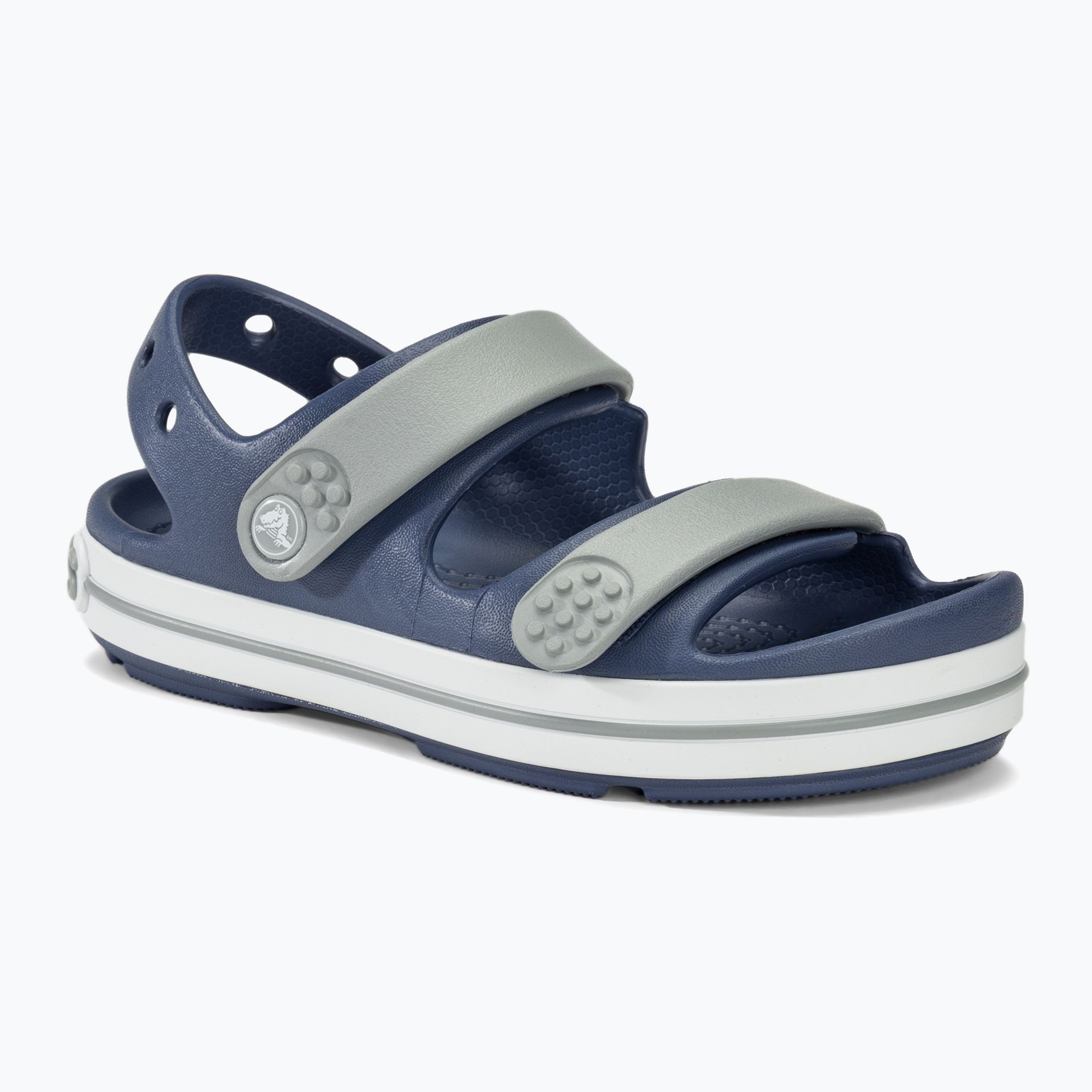 Sandały dziecięce Crocs Crocband Cruiser Kids bijou blue/light grey 