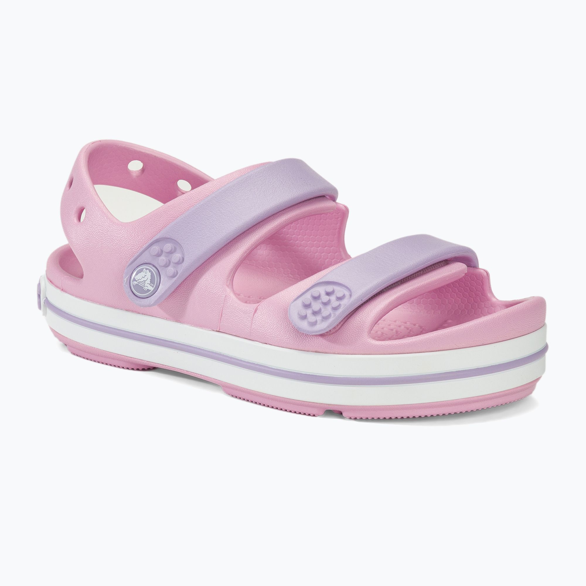 Sandały dziecięce Crocs Crocband Cruiser Kids ballerina/lavender 