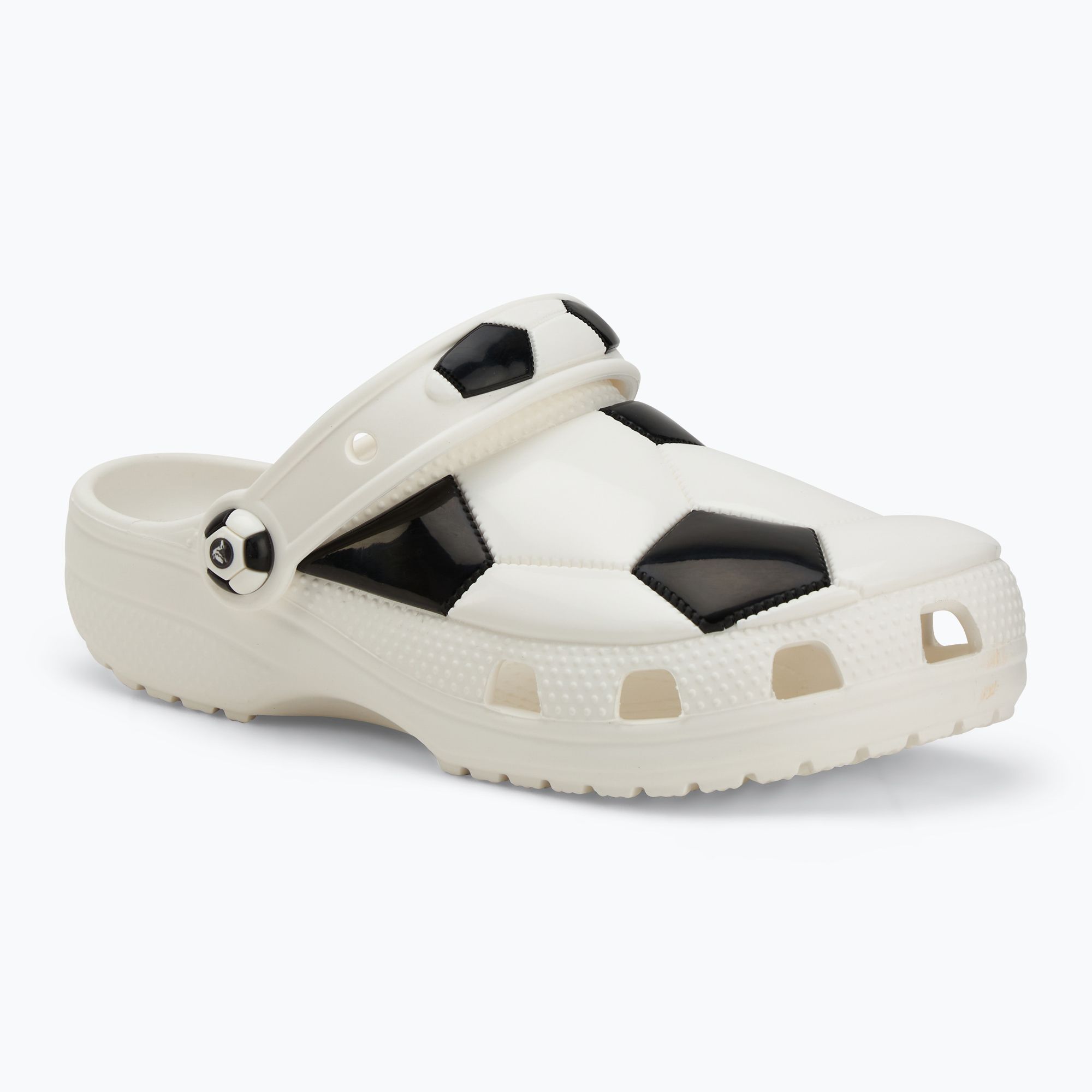 Klapki dziecięce Crocs Classic Basketball Clog Kids white/black 