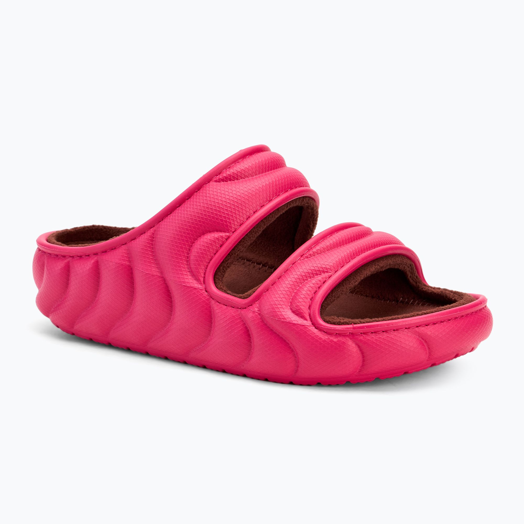 Klapki Crocs Classic Cozzzy Overpuff Sandal dragonfruit 