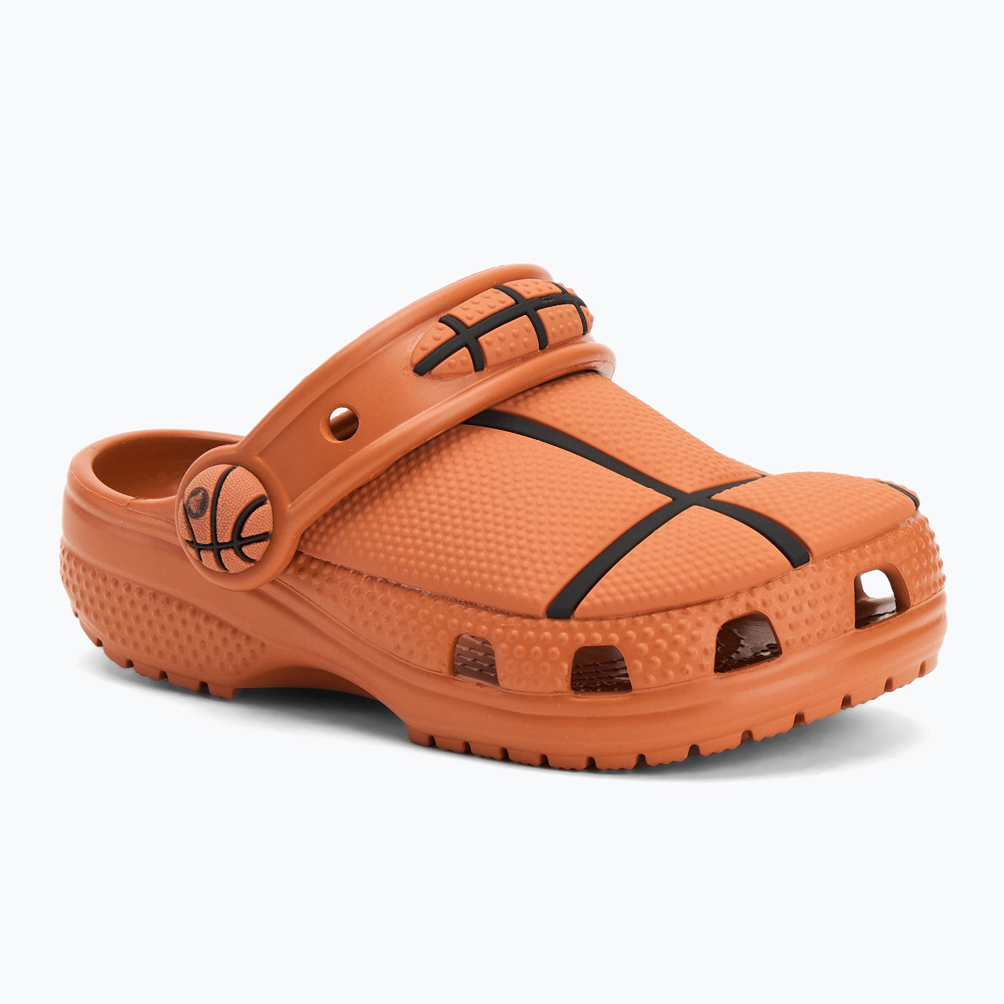Klapki dziecięce Crocs Classic Basketball Clog Toddler sienna 
