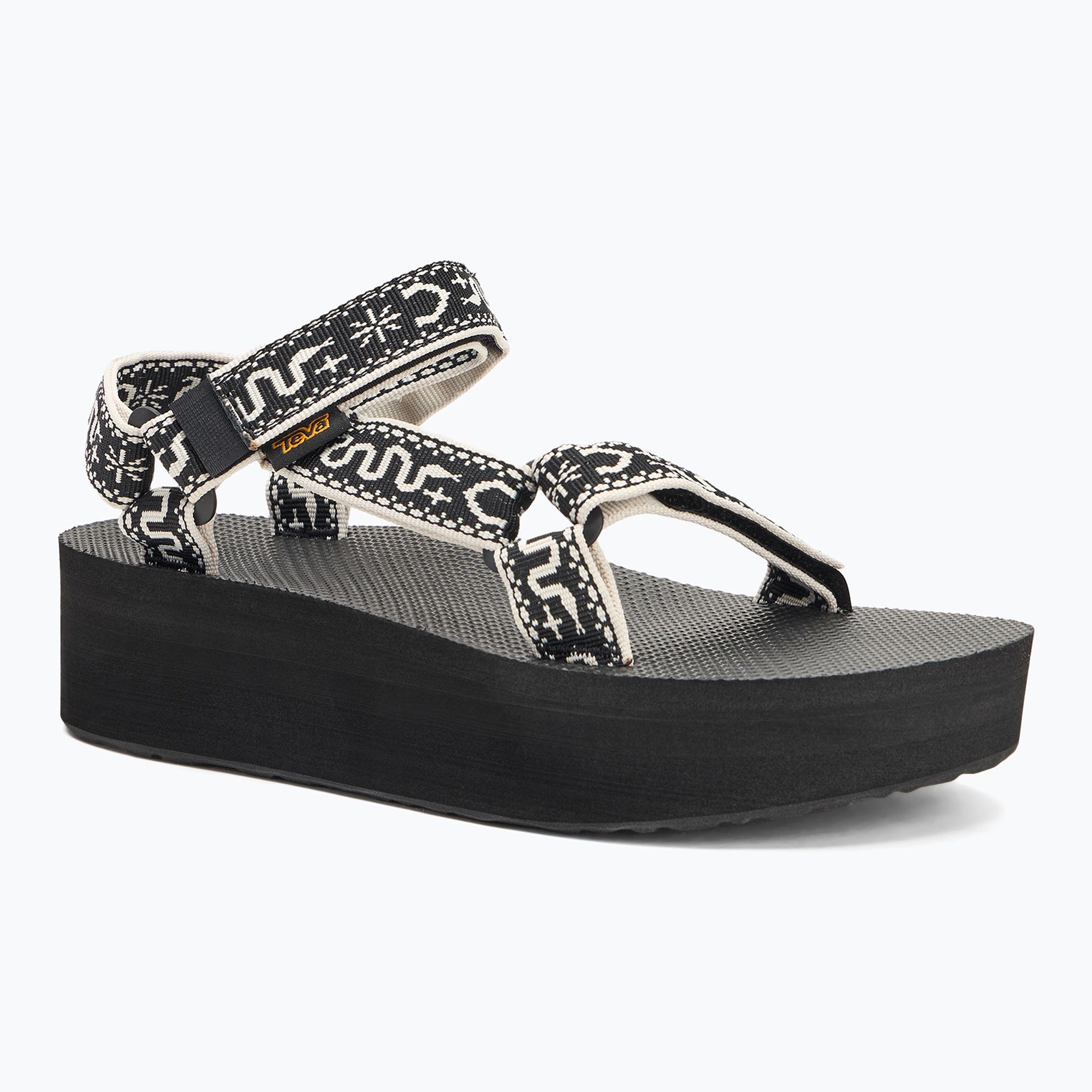 Sandały damskie Teva Flatform Universal badana black/birch 
