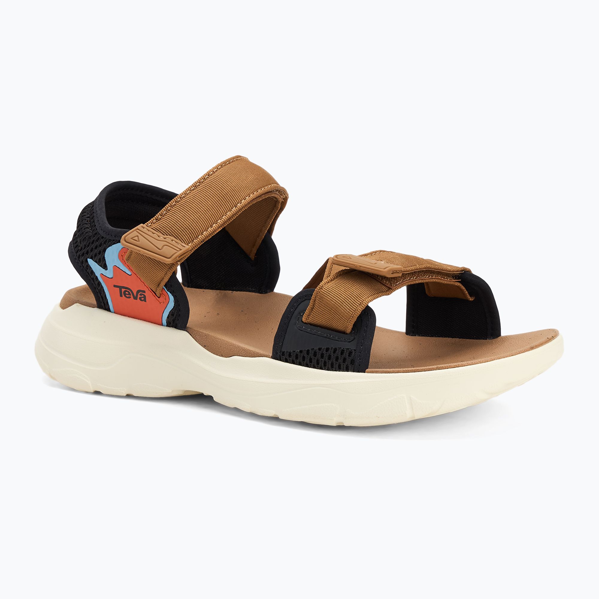 Sandały męskie Teva Zymic honey brown/black 