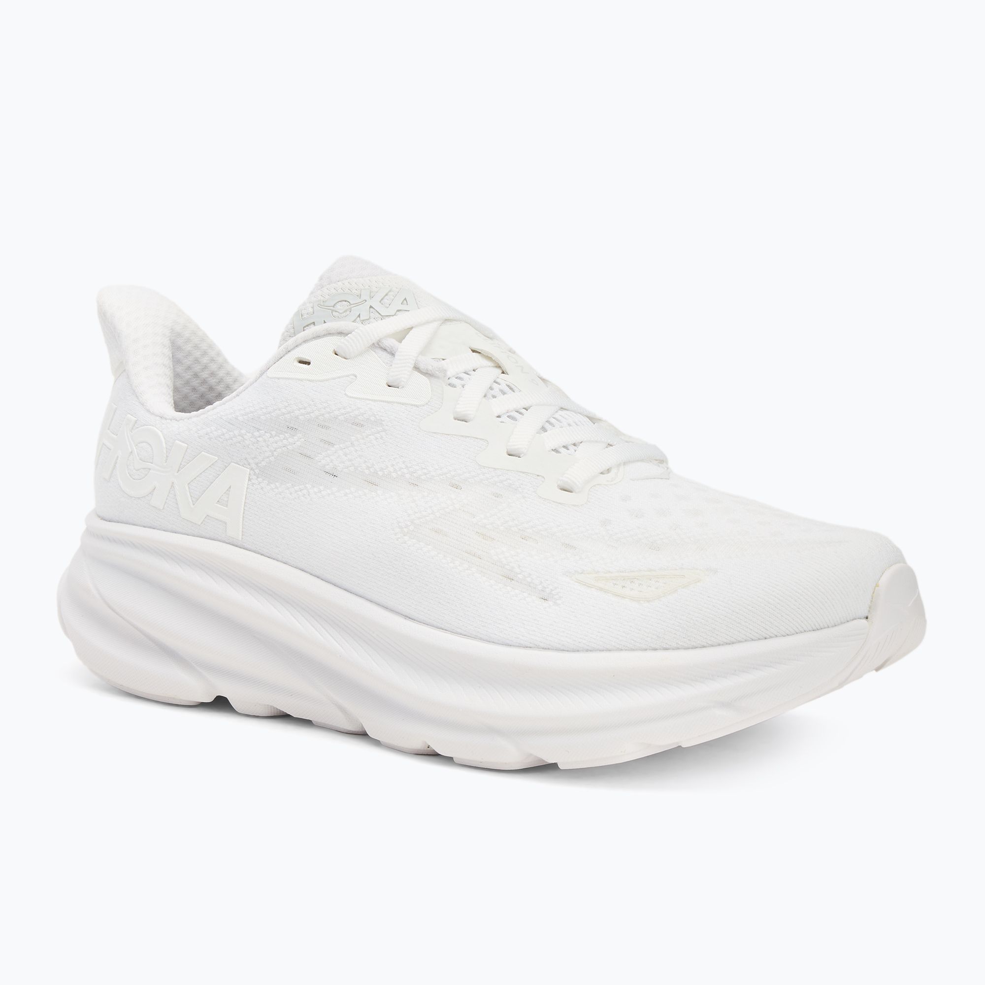 Buty do biegania damskie HOKA Clifton 9 Wide white/white 