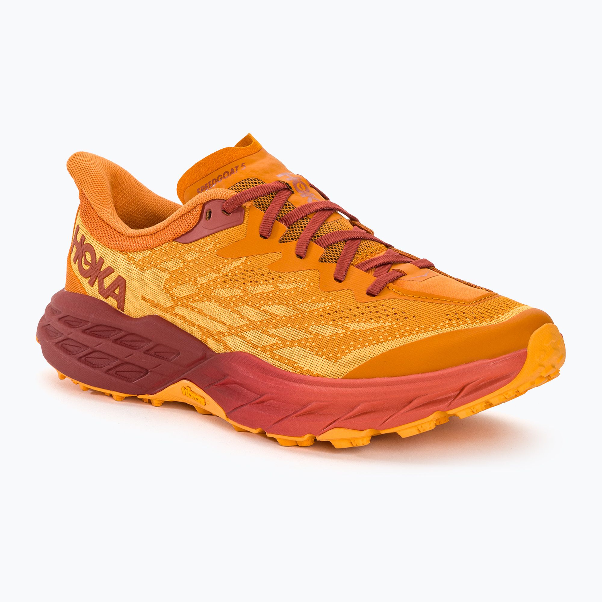 Buty do biegania męskie HOKA Speedgoat 5 amber haze/sherbet 