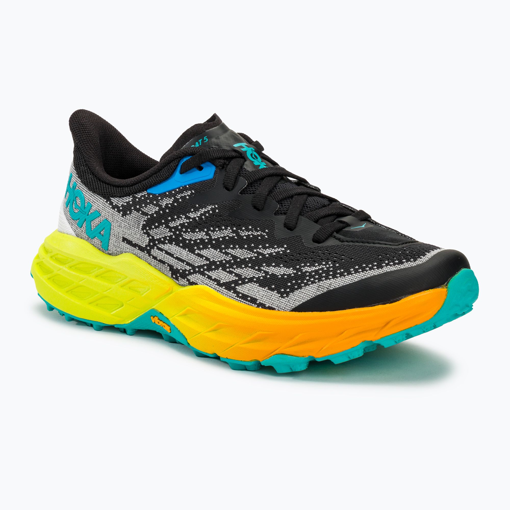 Buty do biegania damskie HOKA Speedgoat 5 black/evening primrose 