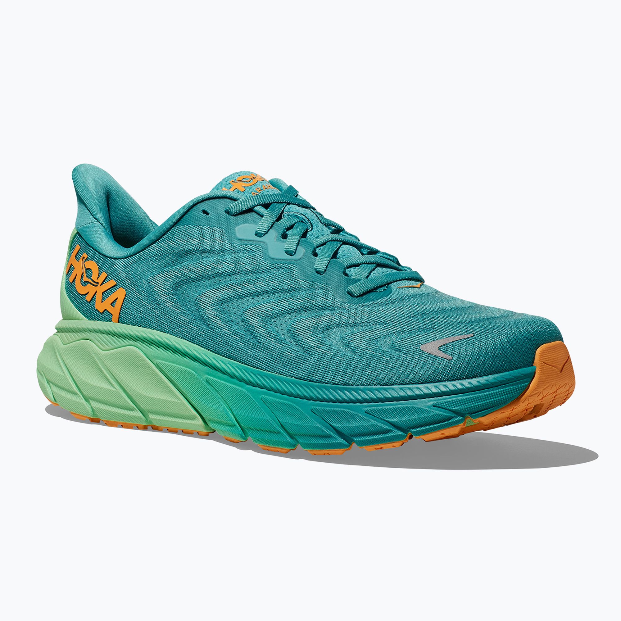 Buty Do Biegania M skie HOKA Arahi 6 Vibrant Orange coastal Sky 