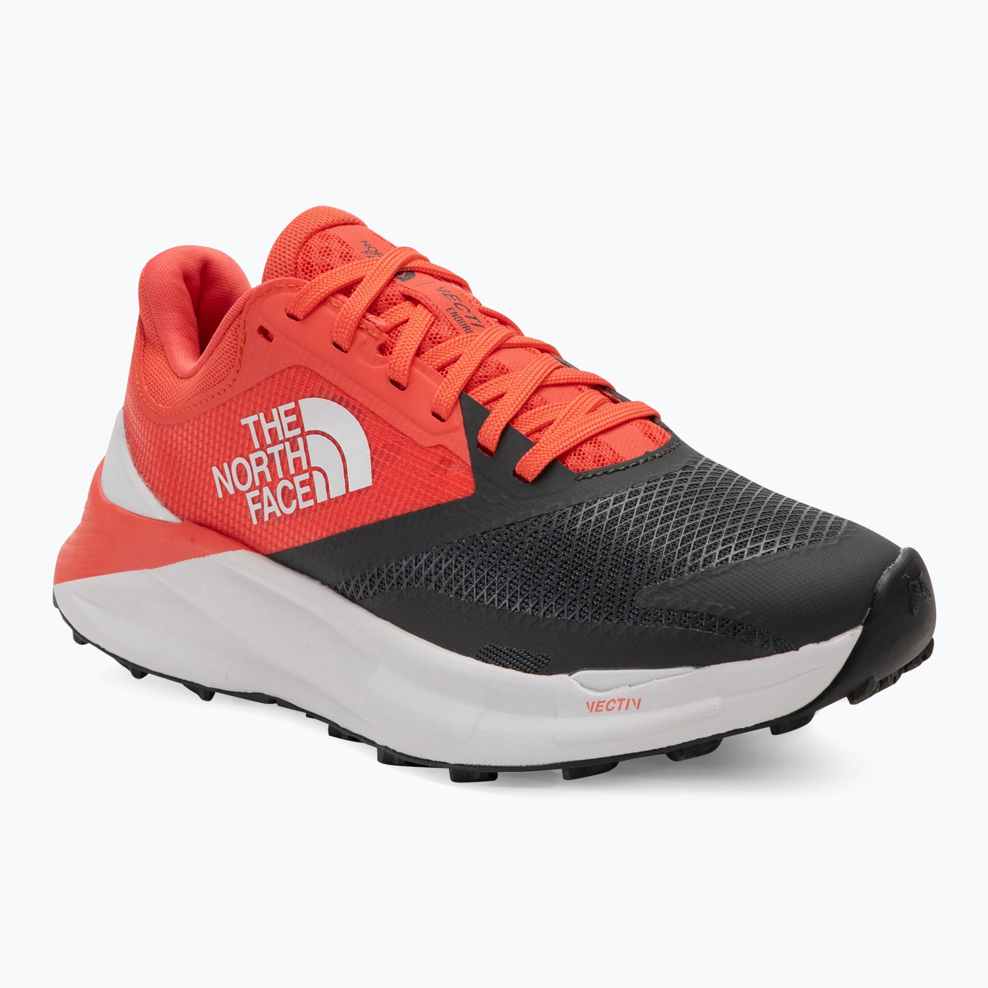 Buty do biegania damskie The North Face Vectiv Enduris 3 asphalt grey/radiant orange 