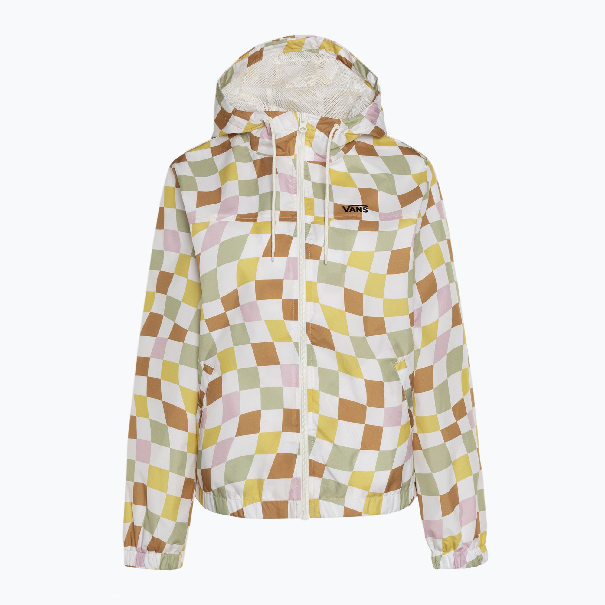 Kurtka damska Vans Kastle Check Me Print Amusement 66 ochre 
