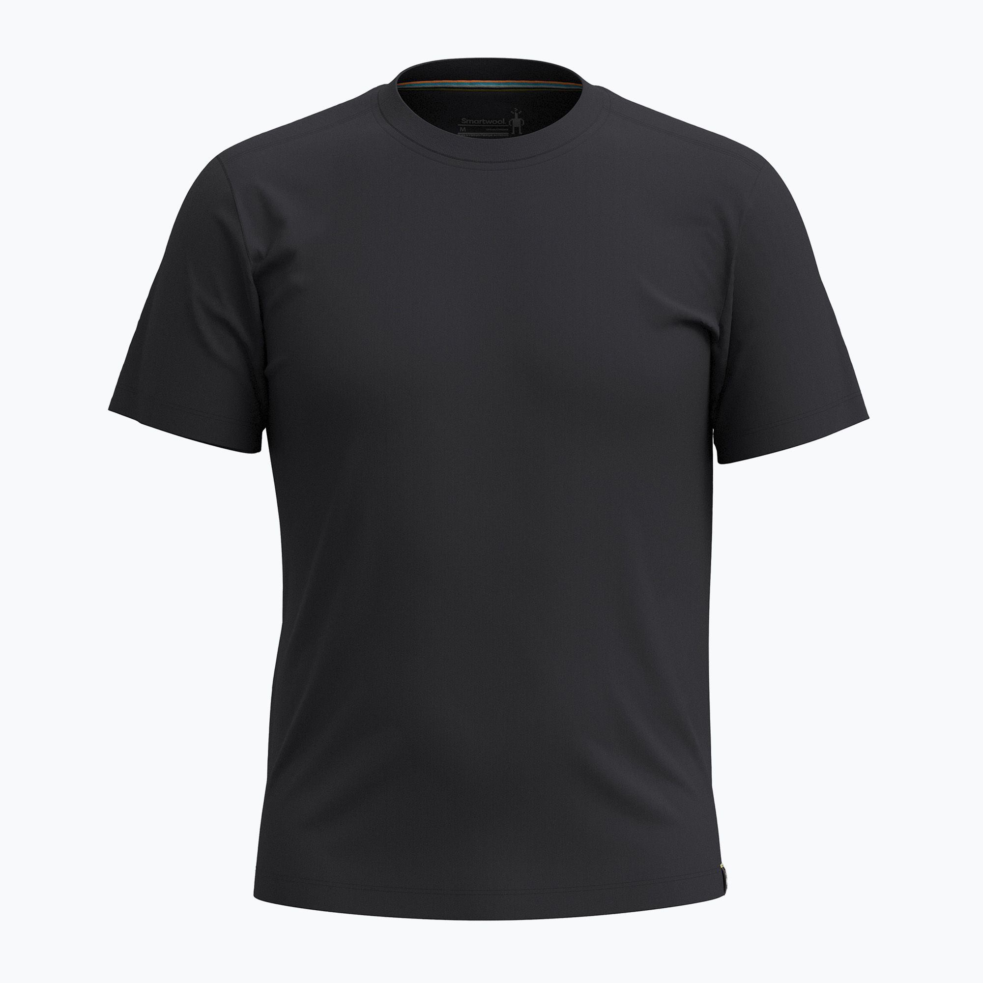 Koszulka trekkingowa męska Smartwool Short Sleeve Tee Slim Fit black 